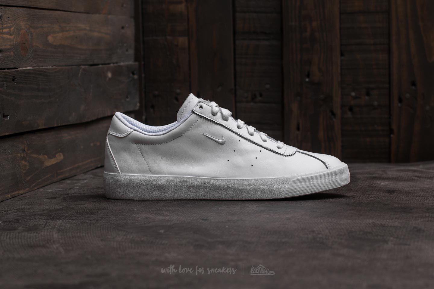 Zapatillas Hombre Nike Match Classic Leather White/ White
