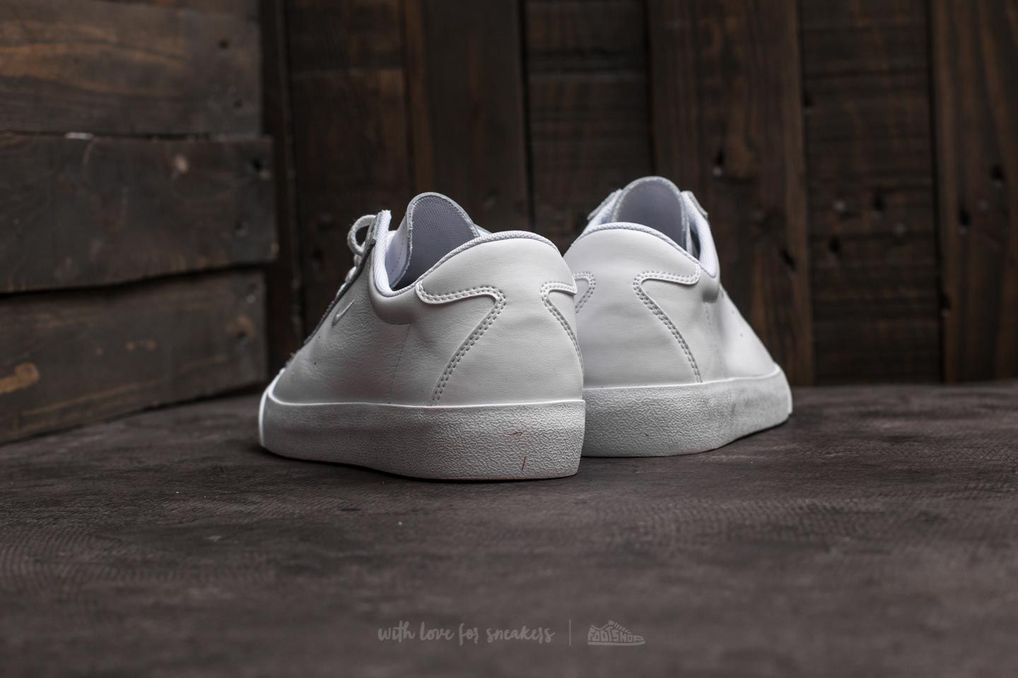 Zapatillas Hombre Nike Match Classic Leather White/ White