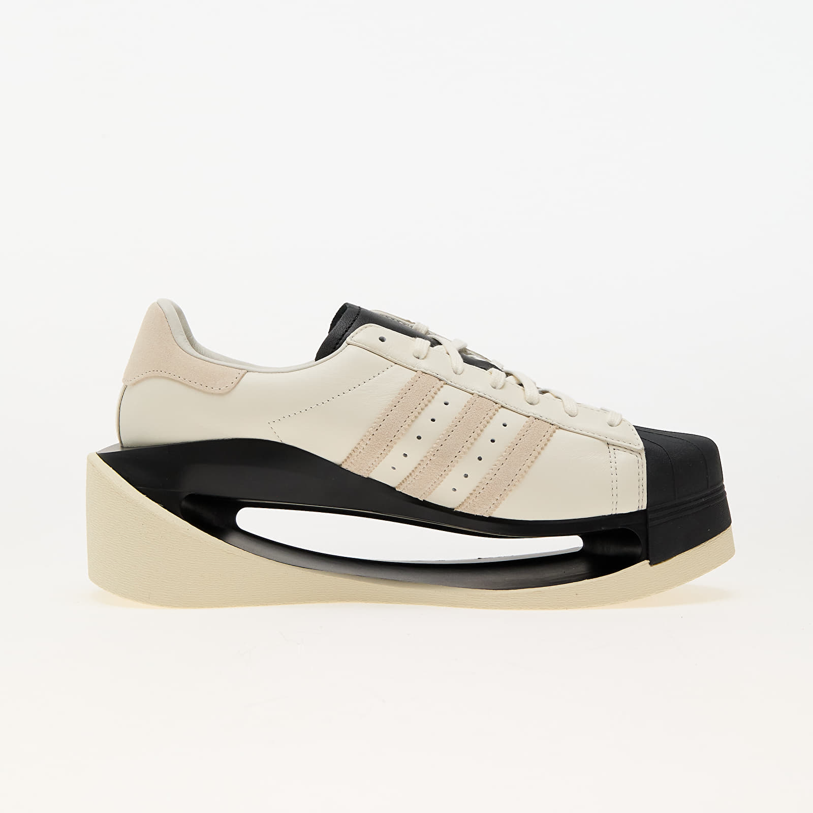 Cipők Y-3 Gendo Superstar Off-White/ Aluminium/ Black