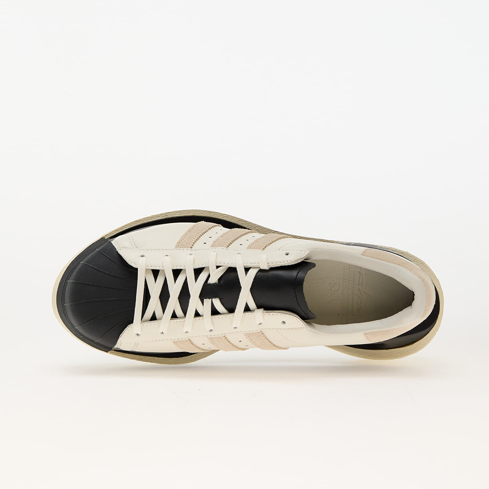 Cipők Y-3 Gendo Superstar Off-White/ Aluminium/ Black