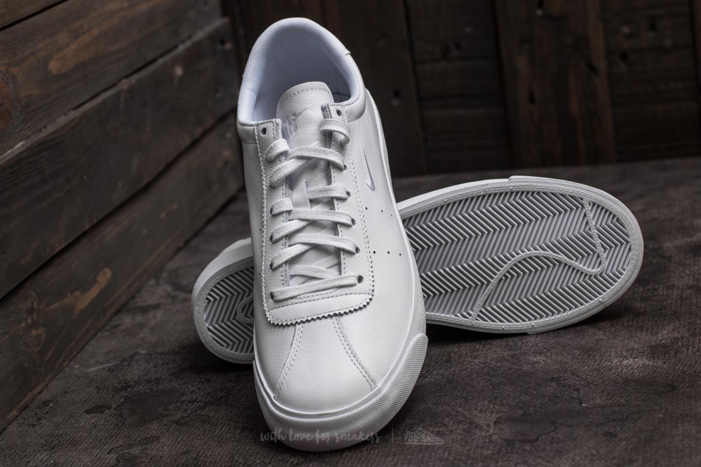 Zapatillas Hombre Nike Match Classic Leather White/ White