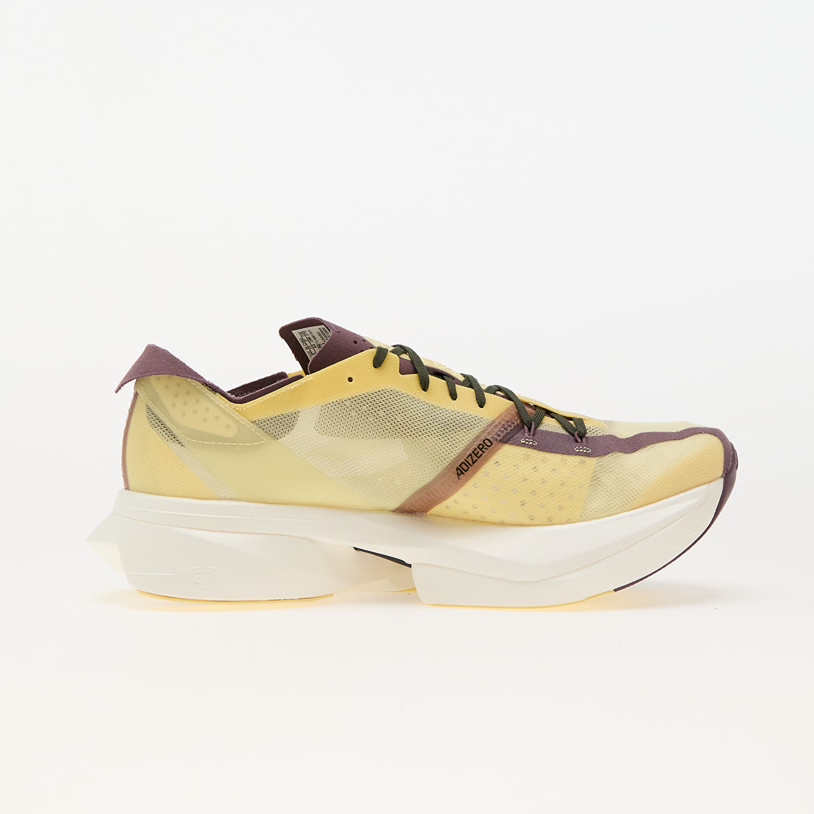 Skor Y-3 Adios Pro 3.0 Almost Yellow/ Almost Yellow/ Shadow Fig
