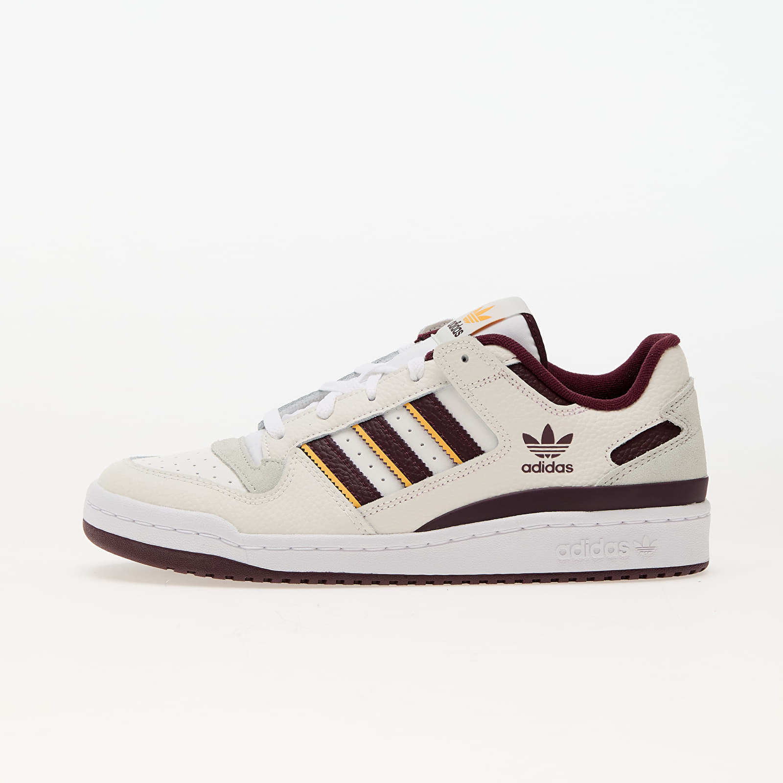 Мъжки кецове и обувки adidas Forum Low Cl Core White/ Team Maroon/ Cloud White