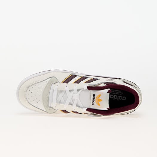 Herren Sneaker und Schuhe adidas Forum Low Cl Core White Team Maroon Cloud White Footshop