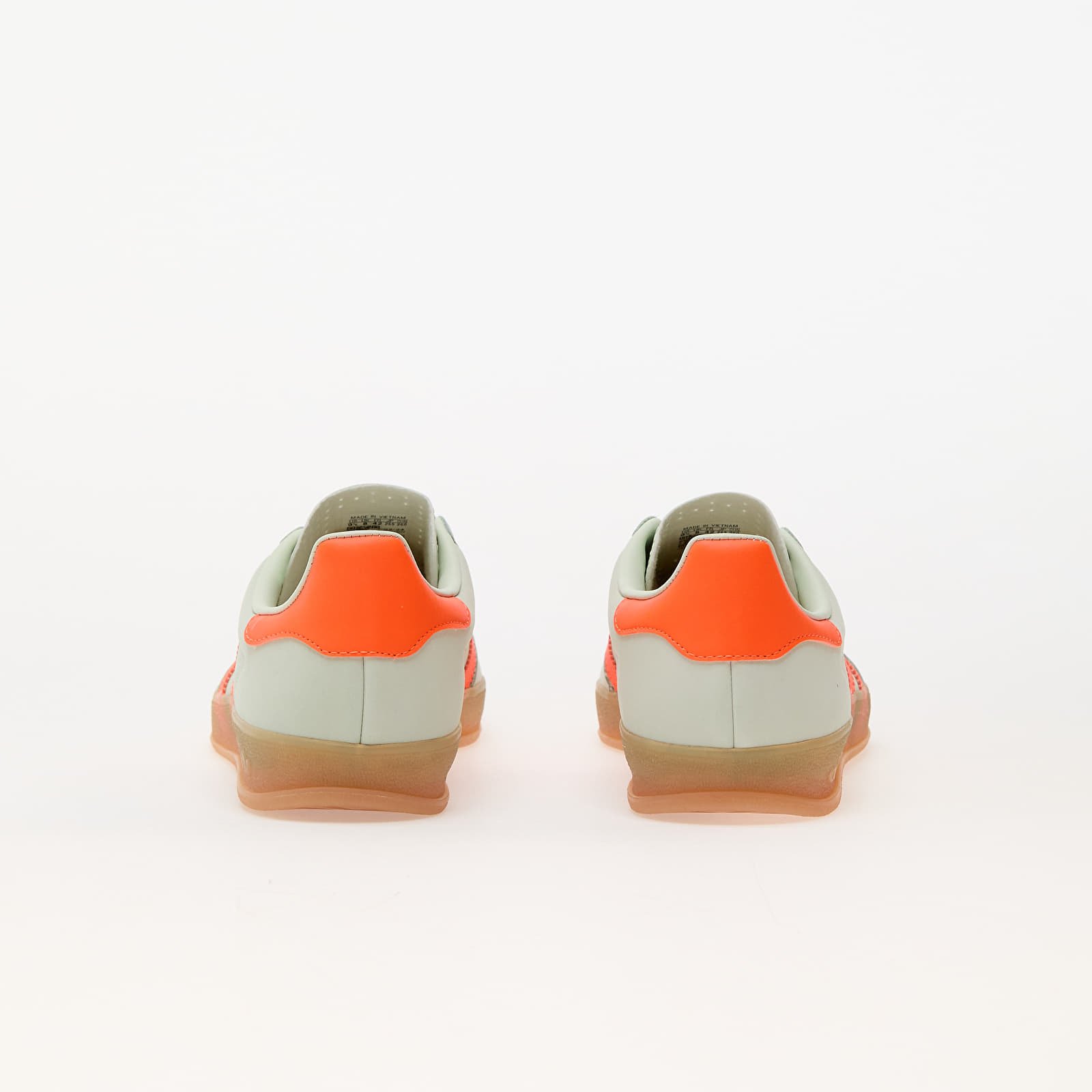 Women's shoes adidas Gazelle Indoor W Linen Green/ Solar Orange/ Gum