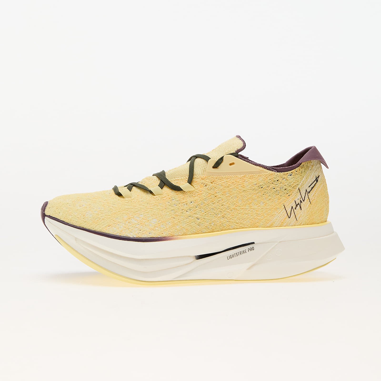 Men's shoes Y-3 Prime X 2 Strung Almost Yellow/ Shadow Fig/ Almost Yellow