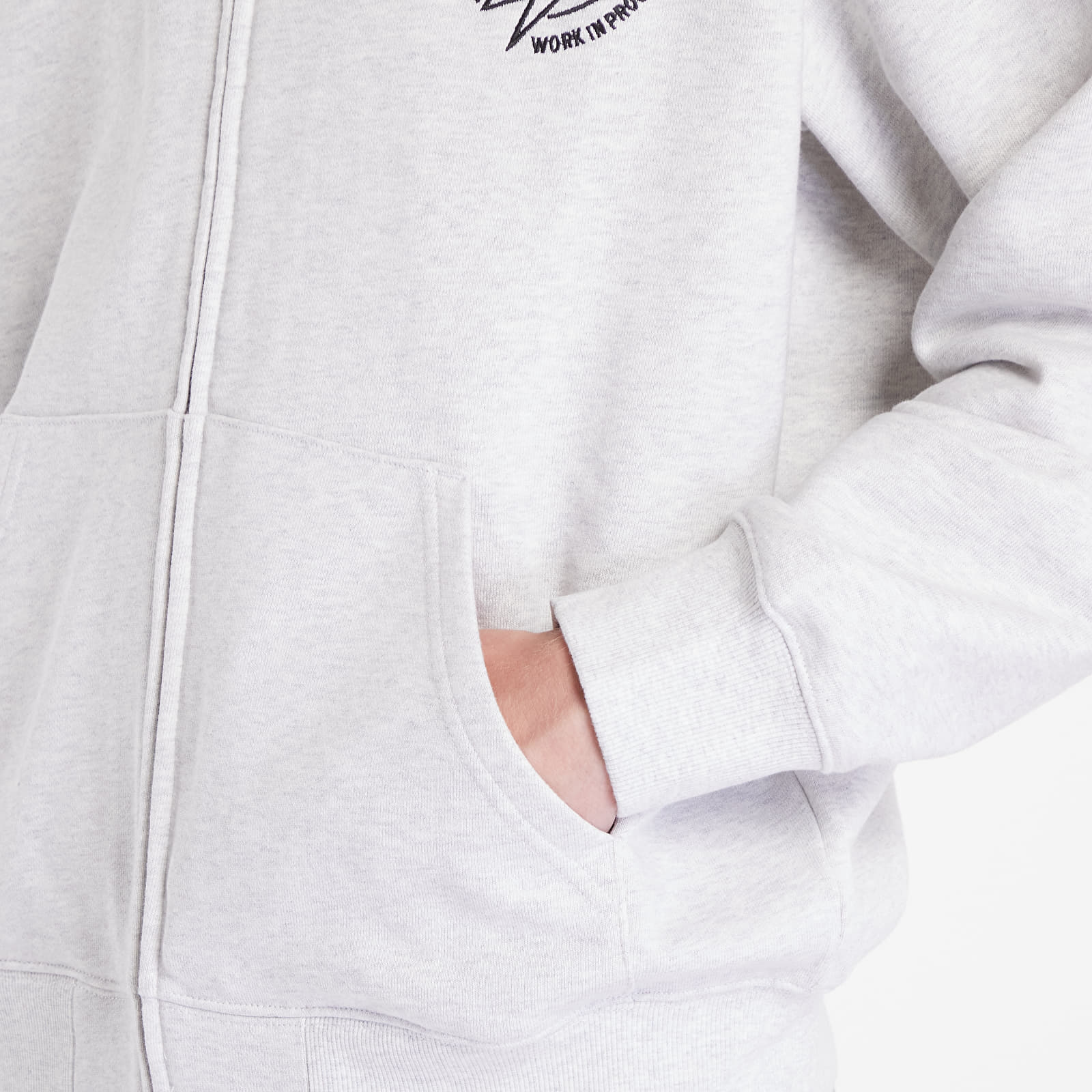 Hanorace Carhartt WIP Ablaze Hoodie UNISEX Ash Heather/ Black
