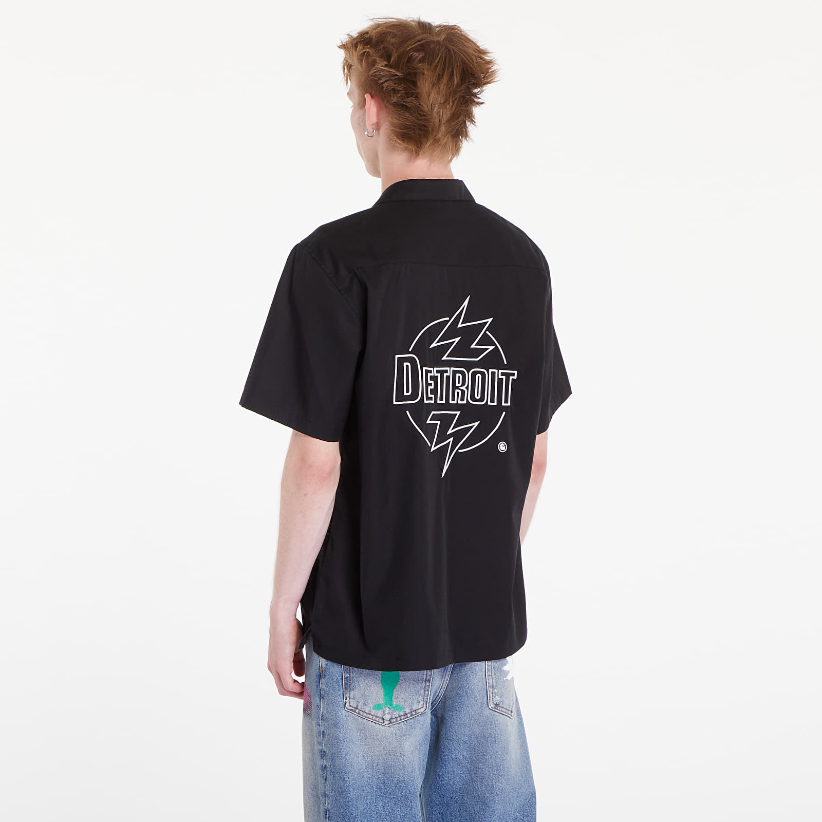 Ingek Carhartt WIP Ablaze Short Sleeve Shirt UNISEX Black/ Wax