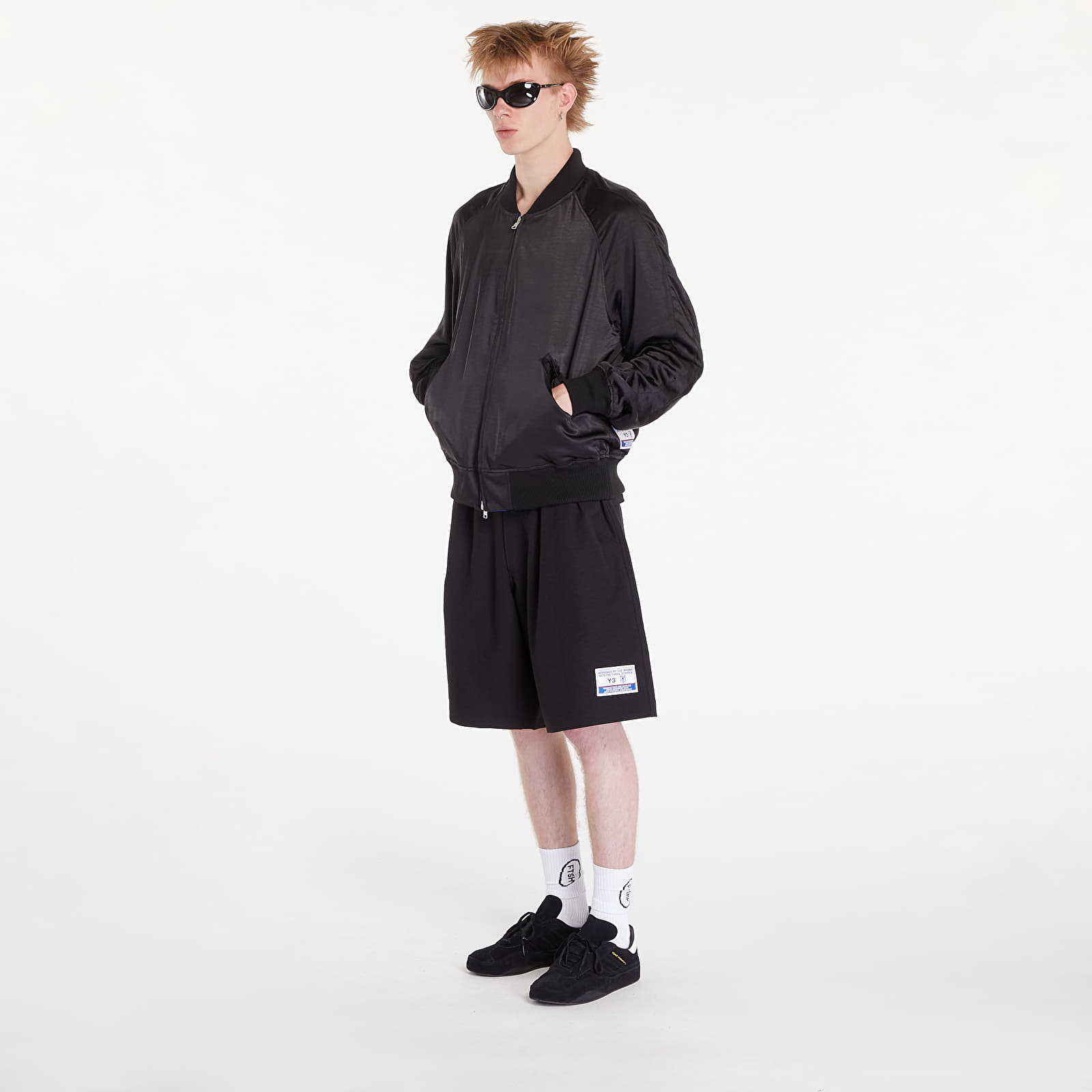 Jackets Y-3 JFA Souvenir Jacket UNISEX Bold Blue/ Champagne/ Black