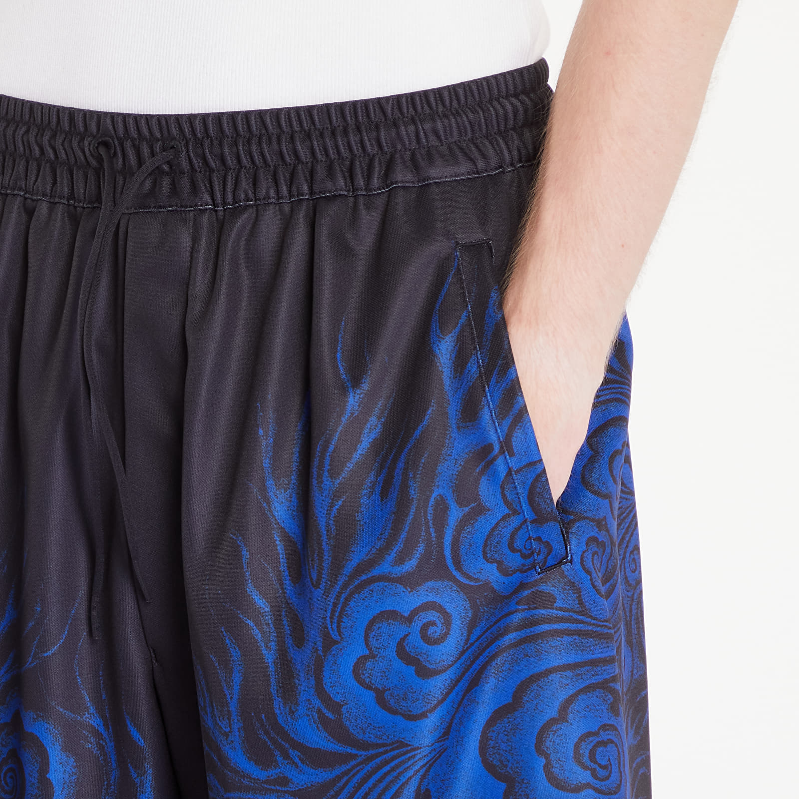 Shorts Y-3 JFA Graphic Shorts UNISEX Black/ Bold Blue