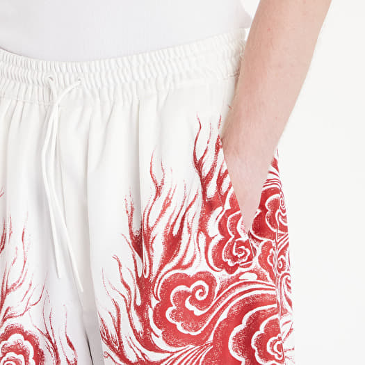Shorts Y-3 JFA Graphic Shorts UNISEX Core White/ /Tepo Red (JC7569