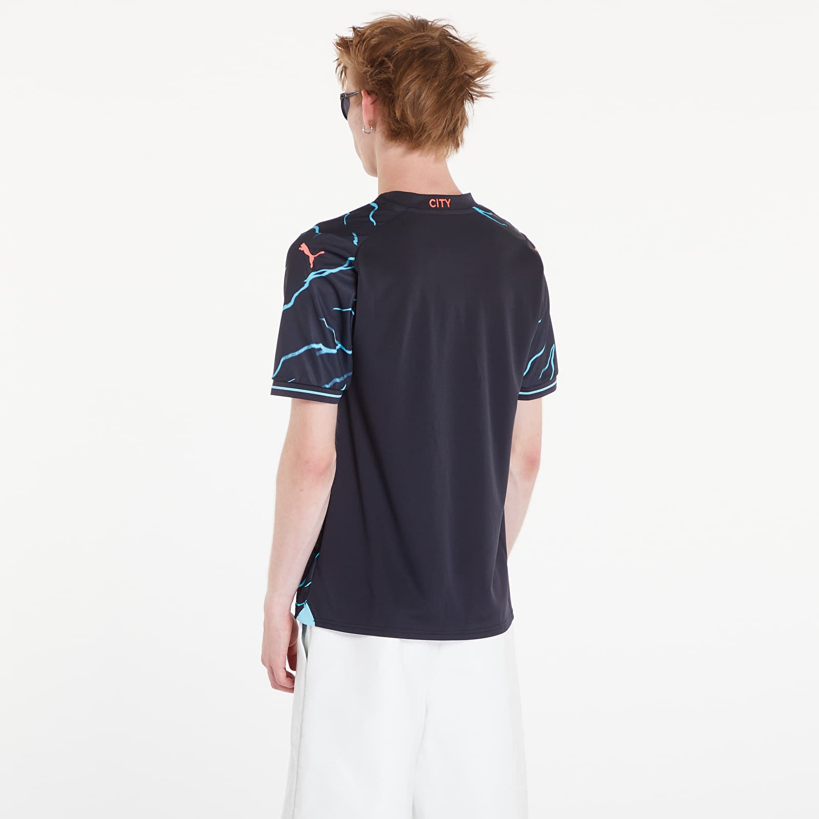 Jerseys PUMA Manchester City 3rd Replica Jersey T-Shirt Dark Navy/ Hero Blue