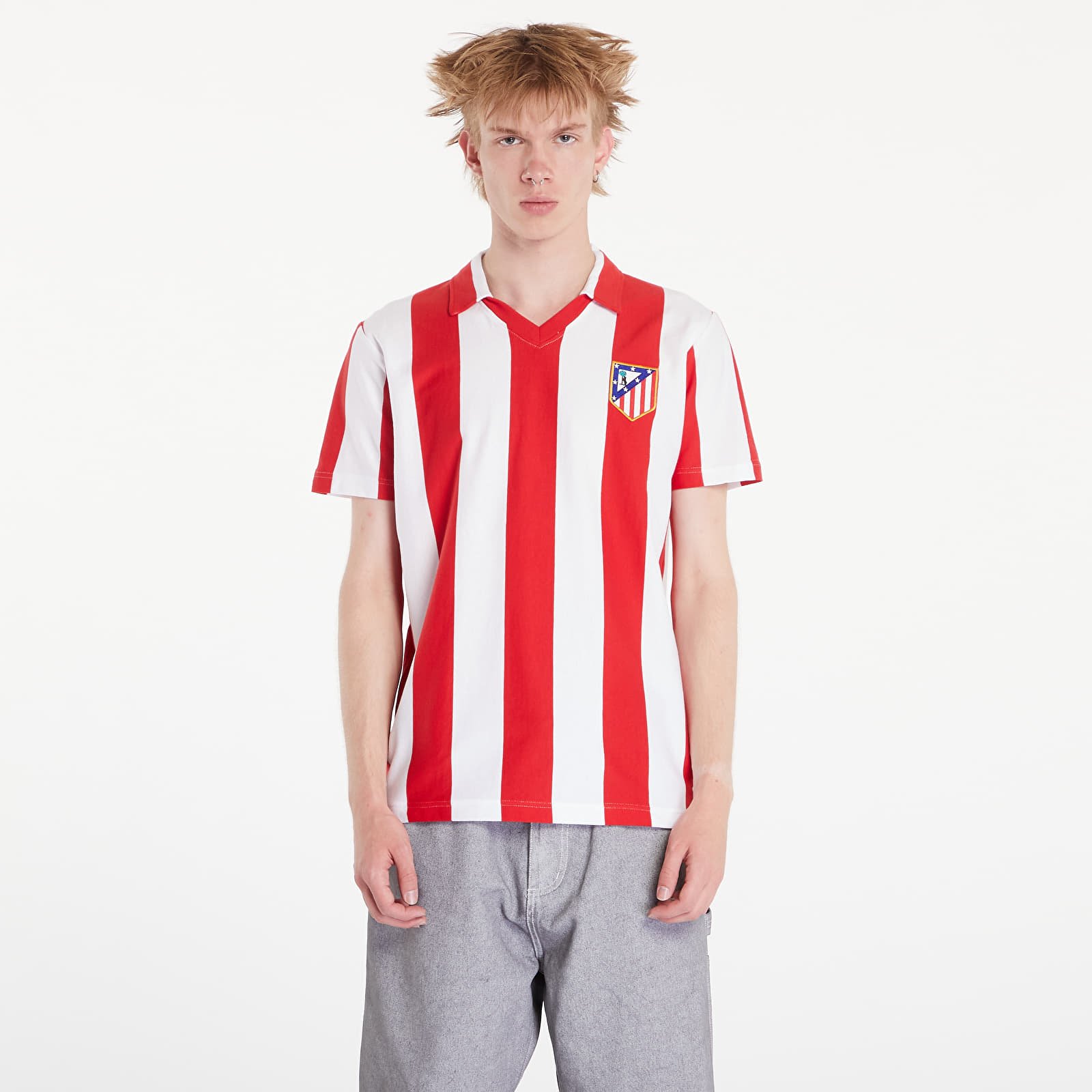 Dresy COPA Atletico de Madrid 1985 - 86 Retro Football Shirt Red/ White