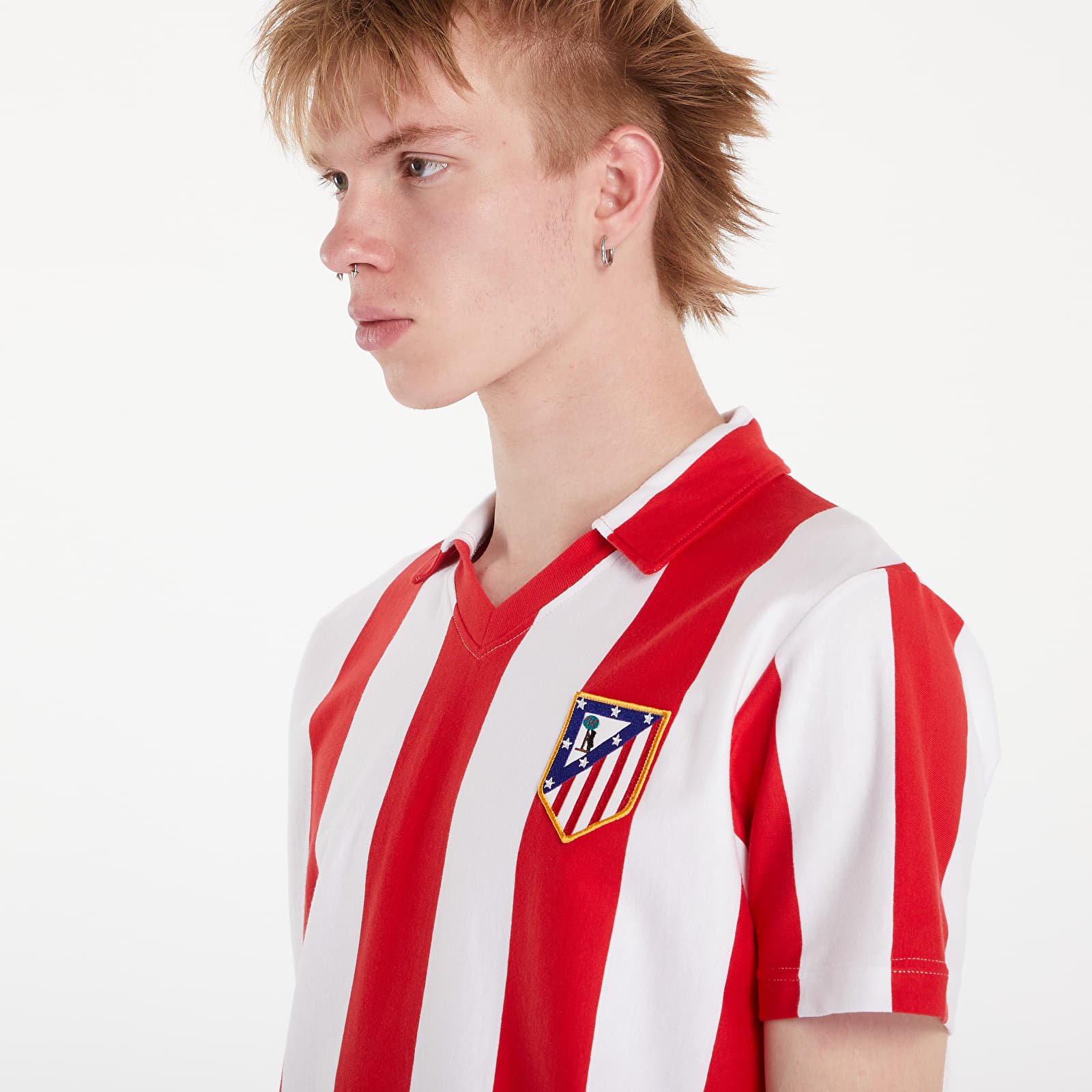 Dresy COPA Atletico de Madrid 1985 - 86 Retro Football Shirt Red/ White