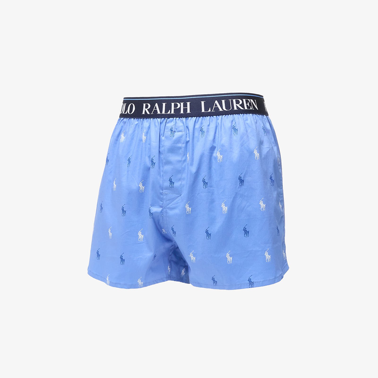 Unterhosen Ralph Lauren Stretch Cotton Three Slim Fit Boxers 3-Pack Blue