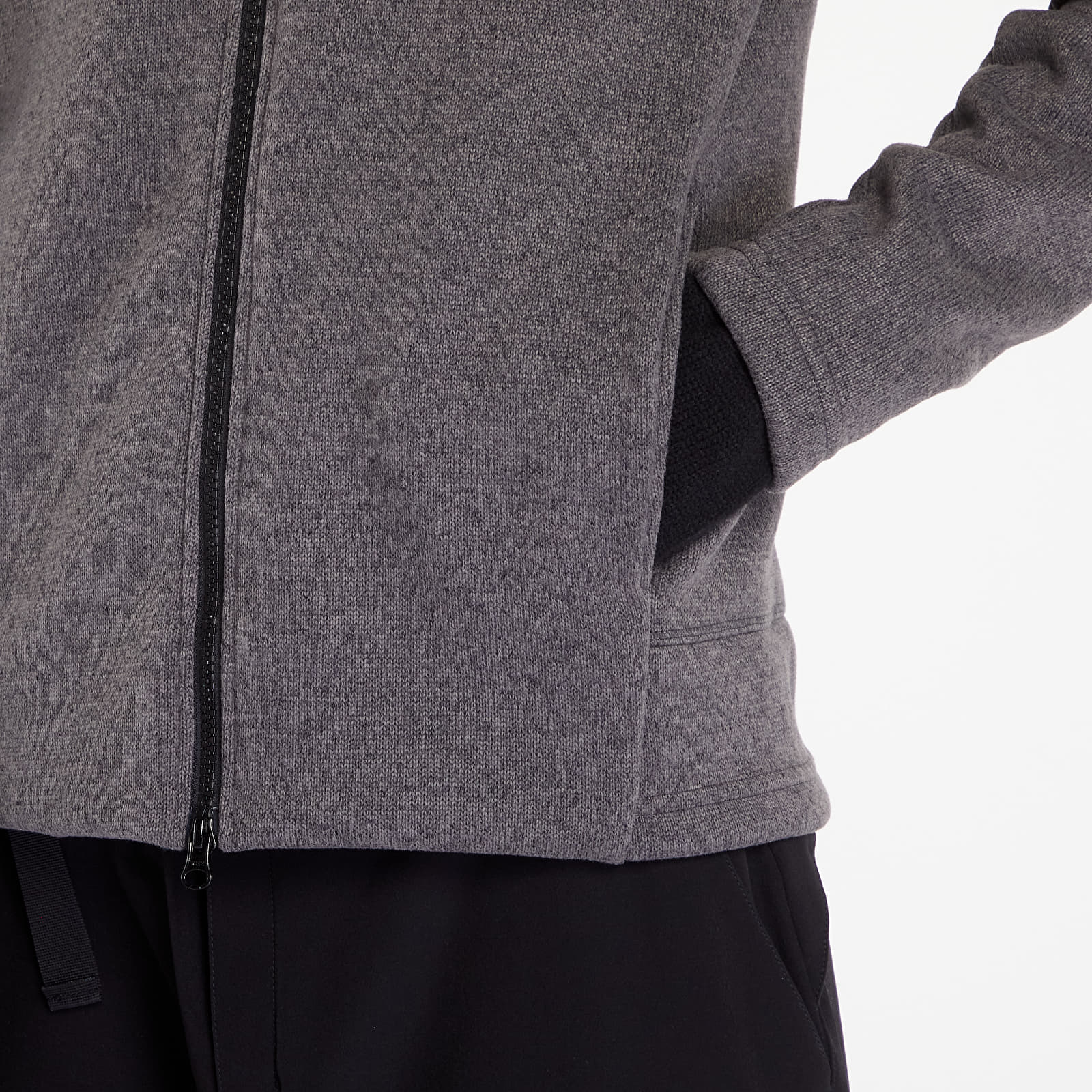 Kapucnis pulóverek és pulcsik Poutnik by Tilak Monk Zip Sweater Ash Grey