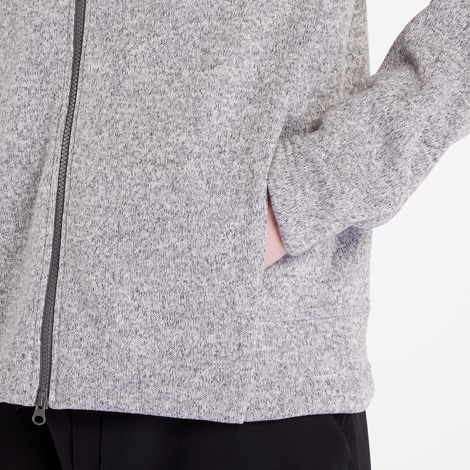 Felpe Poutnik by Tilak Monk Zip Sweater Grey Melange