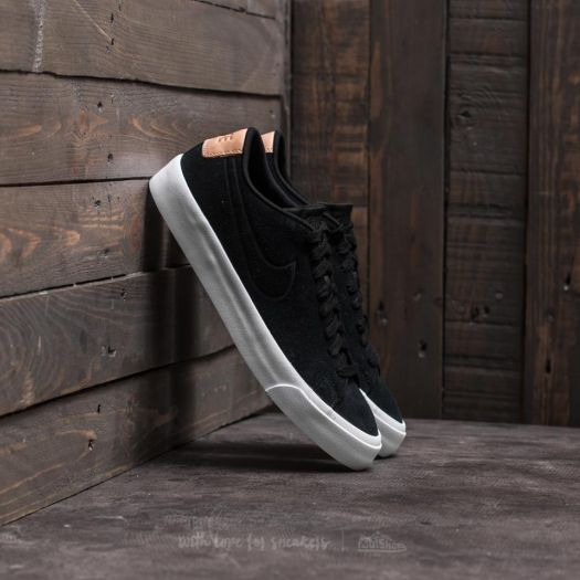 Men's shoes Nike Blazer Studio Low Black/ Black-Vanchetta Tan-White |  Footshop