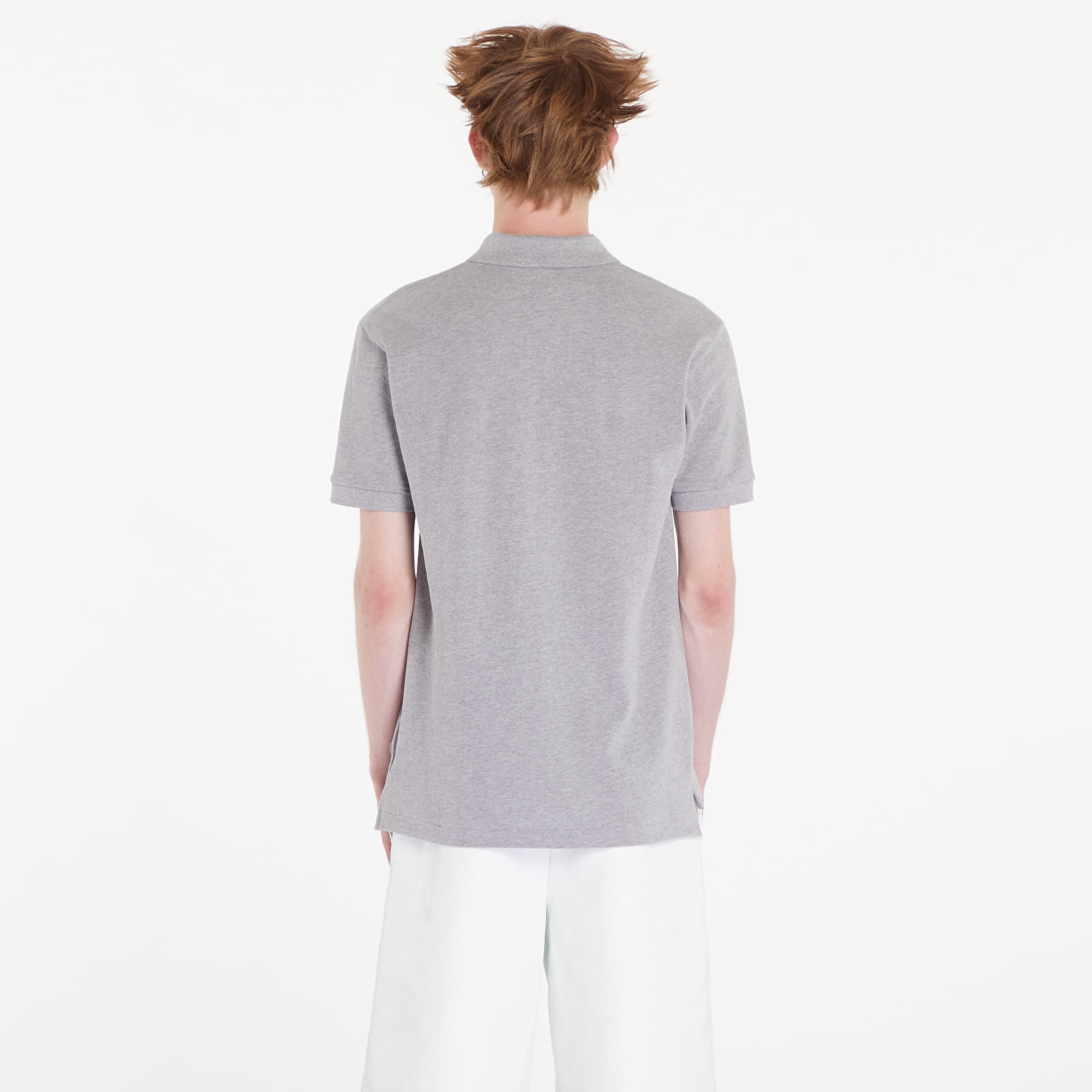 T-Shirts Comme des Garçons PLAY Emblem Knit Short Sleeve Tee UNISEX Grey