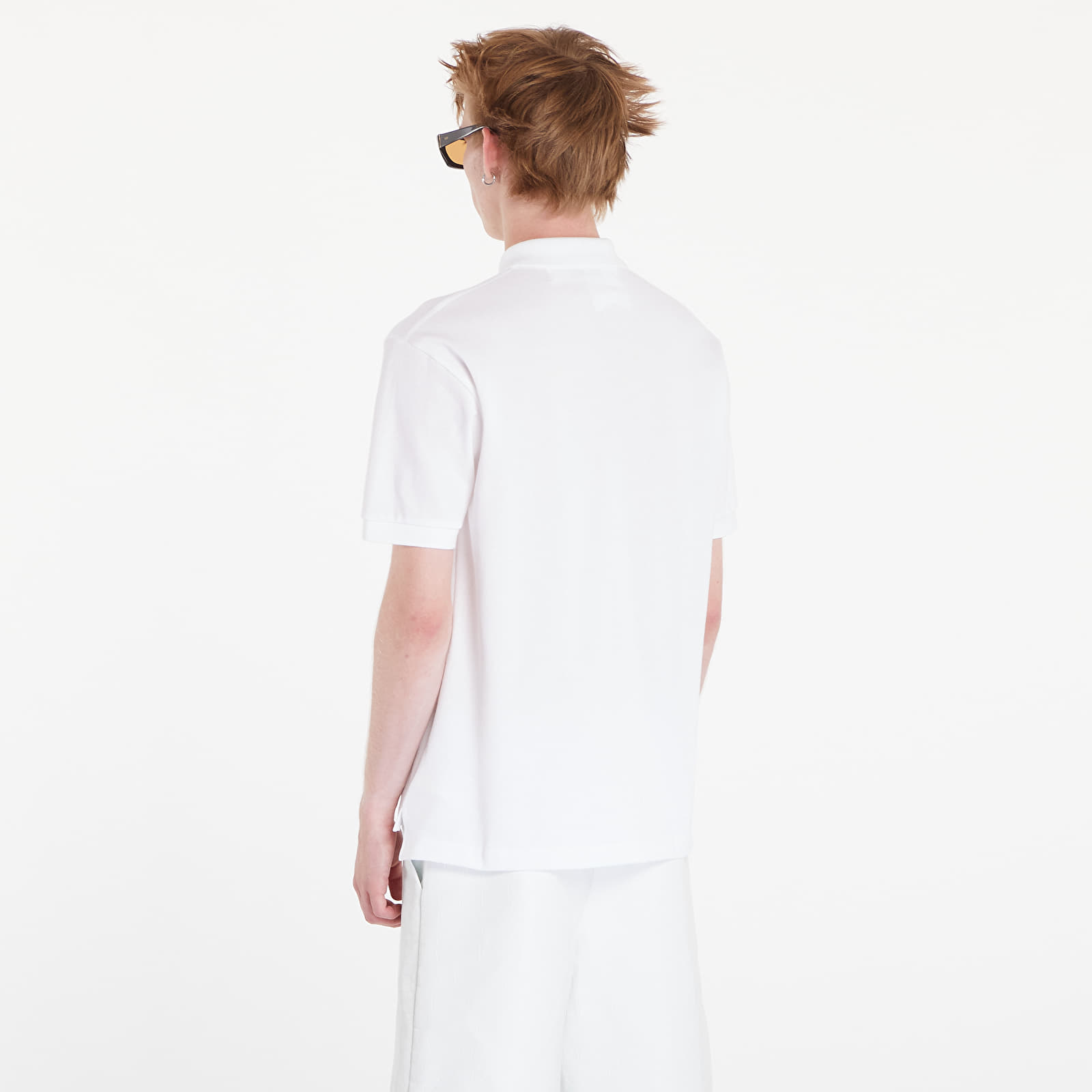 Koszulki Comme des Garçons PLAY Emblem Knit Short Sleeve Tee UNISEX White