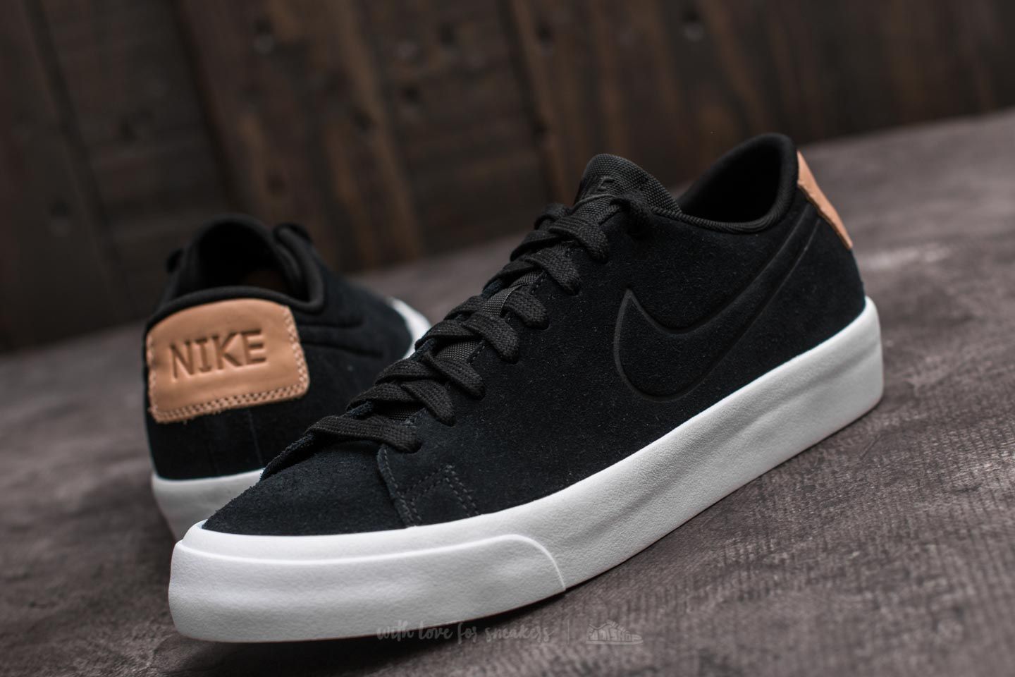 Nike blazer studio low black hot sale