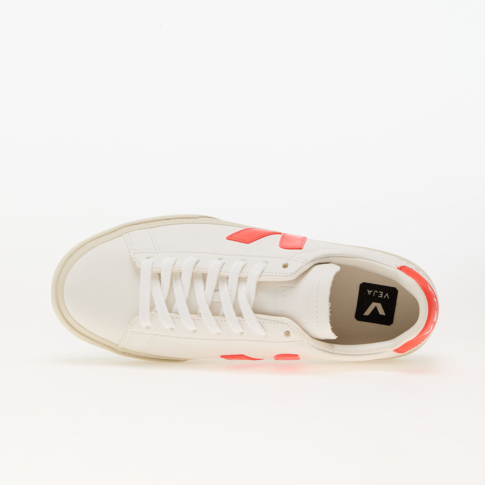 Női cipők Veja W Campo Chromefree Extra White/ Orange Fluo