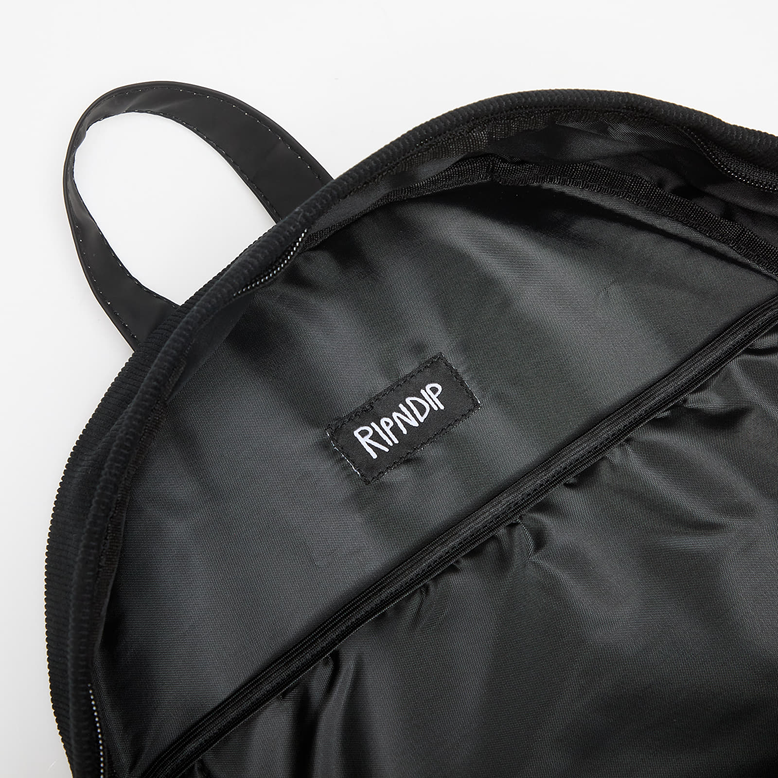 Men's backpacks RIPNDIP Venice Corduroy Backpack Black
