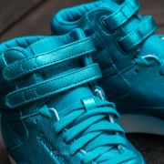 Reebok freestyle hi metallic blue on sale
