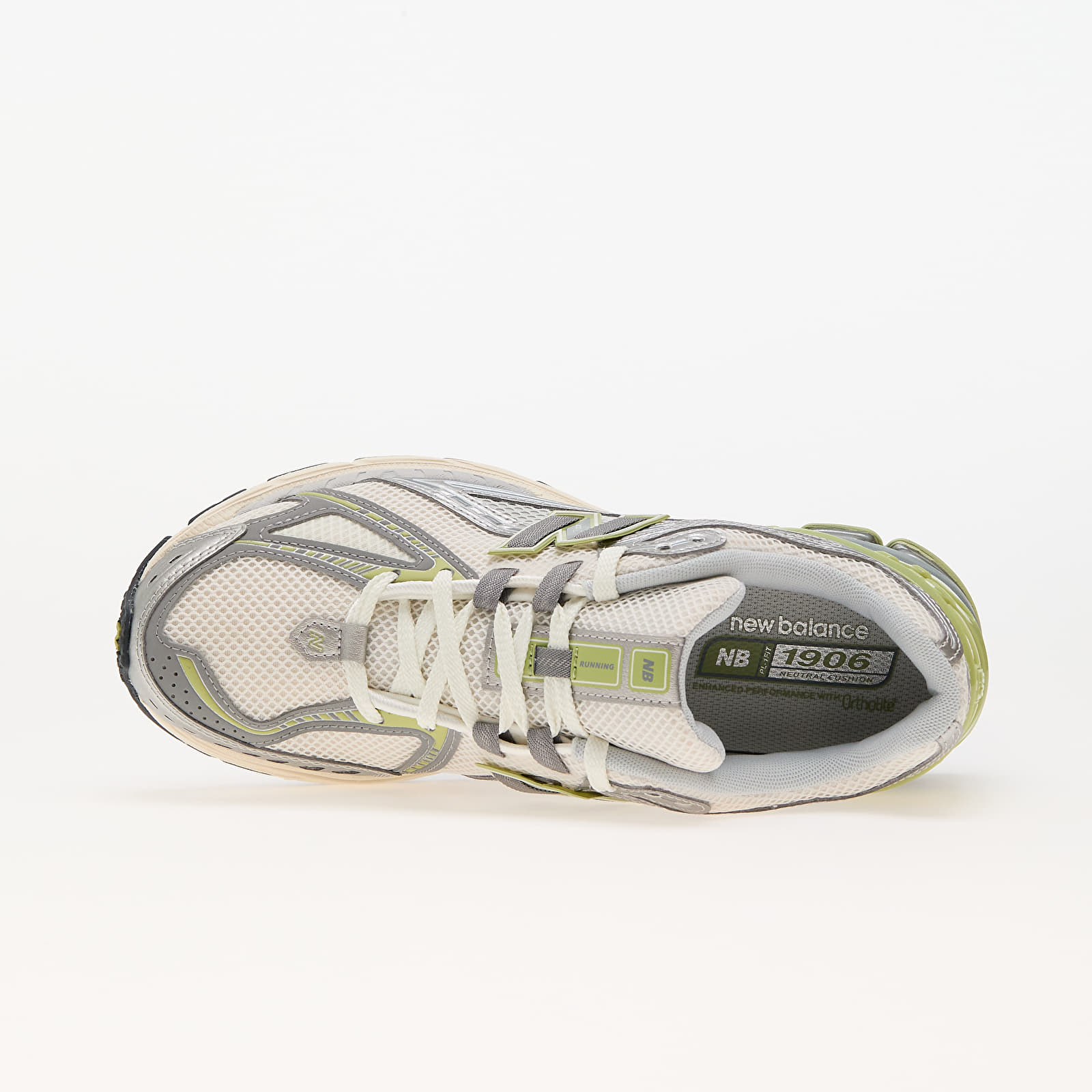 Men's shoes New Balance 1906 Silver Metallic/ Cactus Green