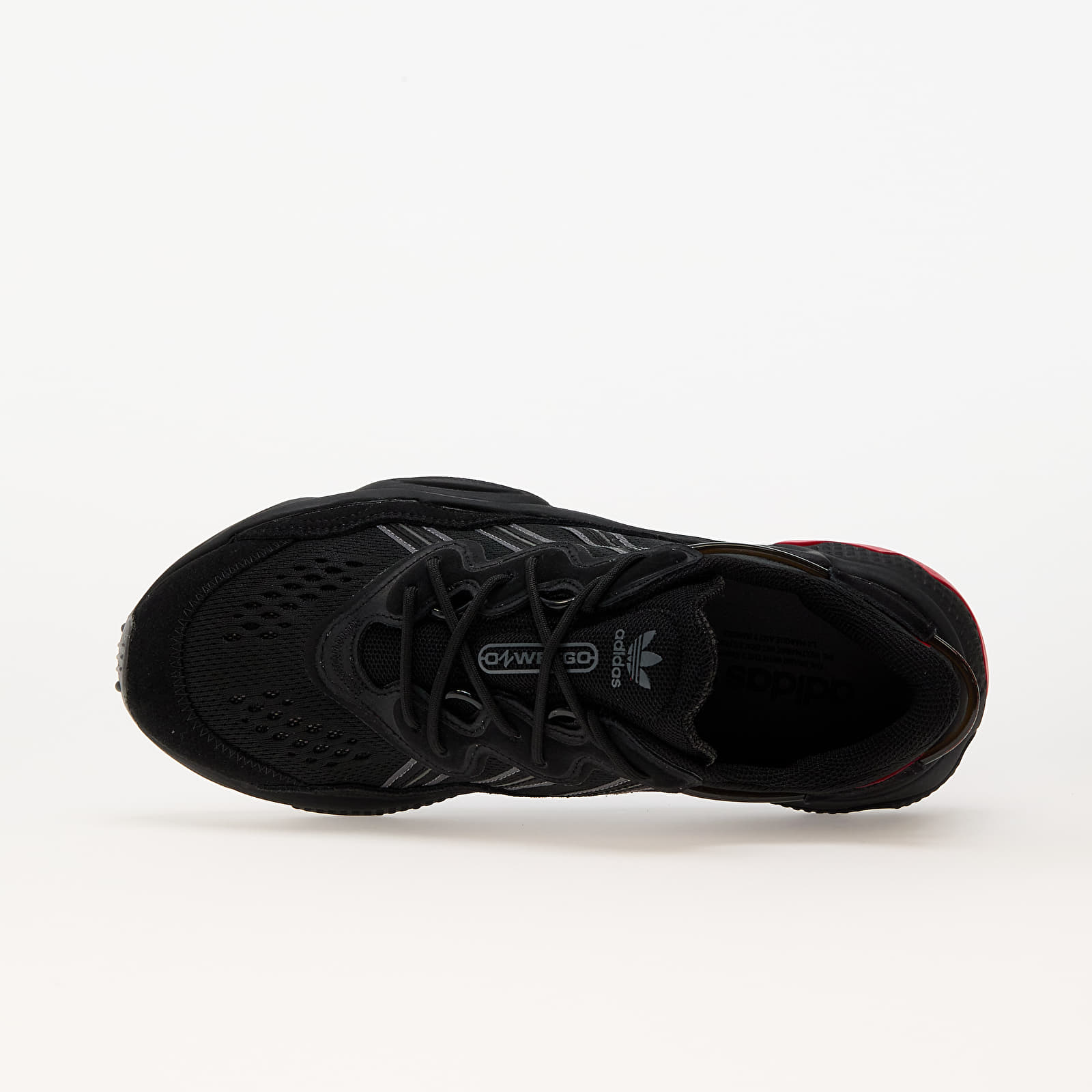 Herren Sneaker und Schuhe adidas Ozweego Core Black Grey Five Better Scarlet Footshop