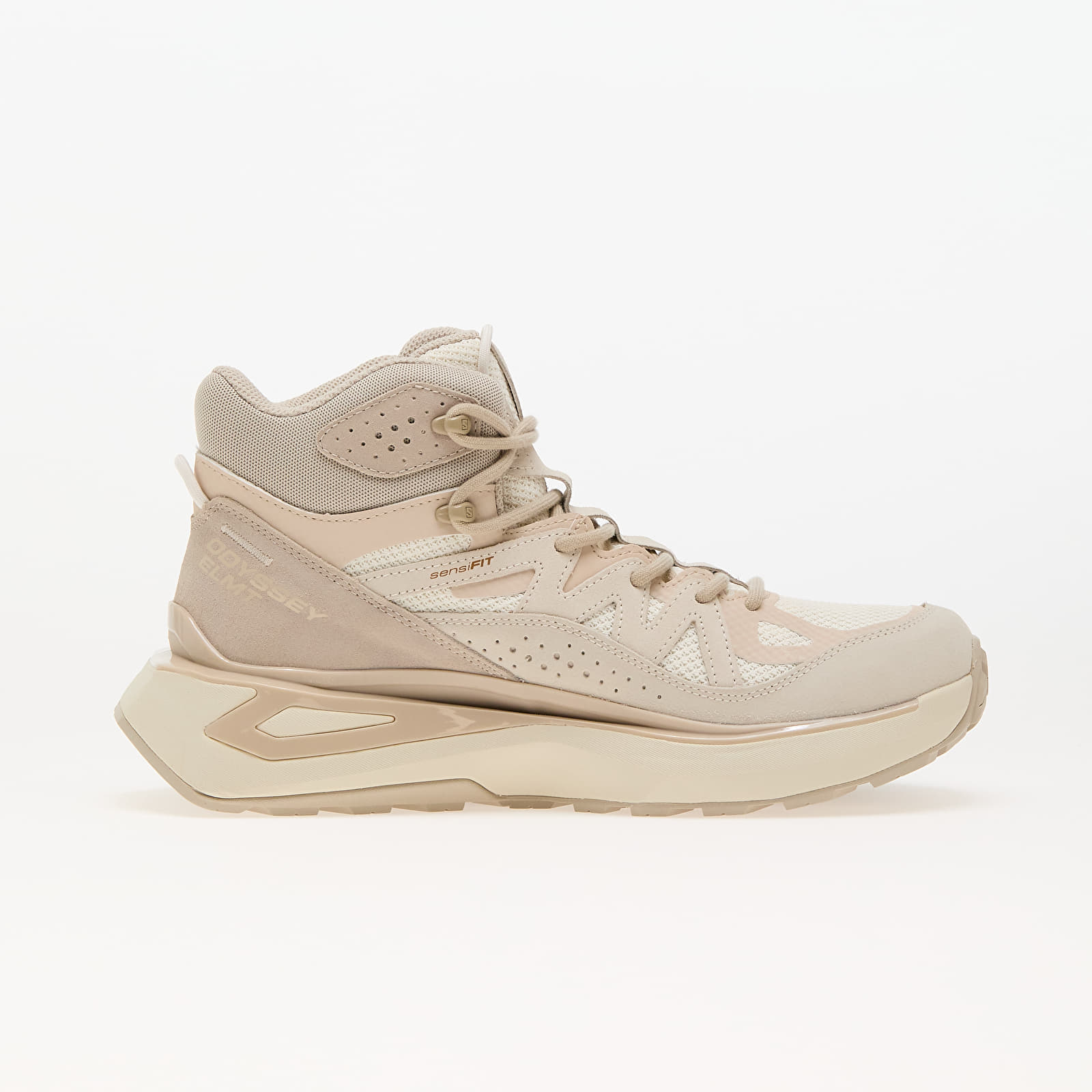 Männer Salomon Odyssey Elmt Mid GTX Vanila/ Almond Milk/ Feather Gray