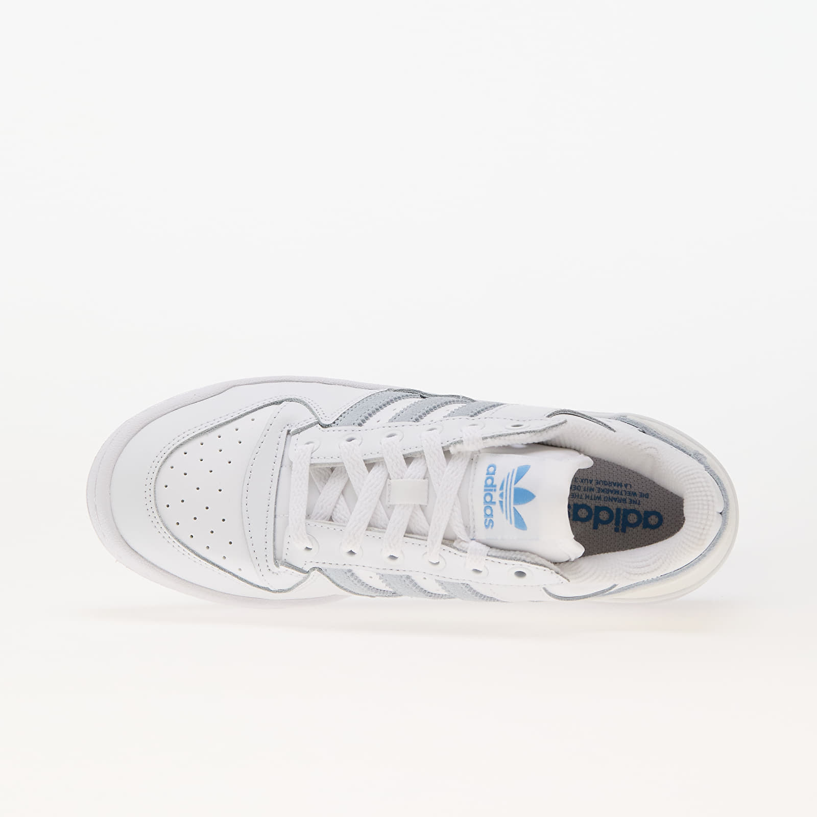 Women's shoes adidas Forum Bold Stripes W Ftw White/ Halo Blue/ Light Blue