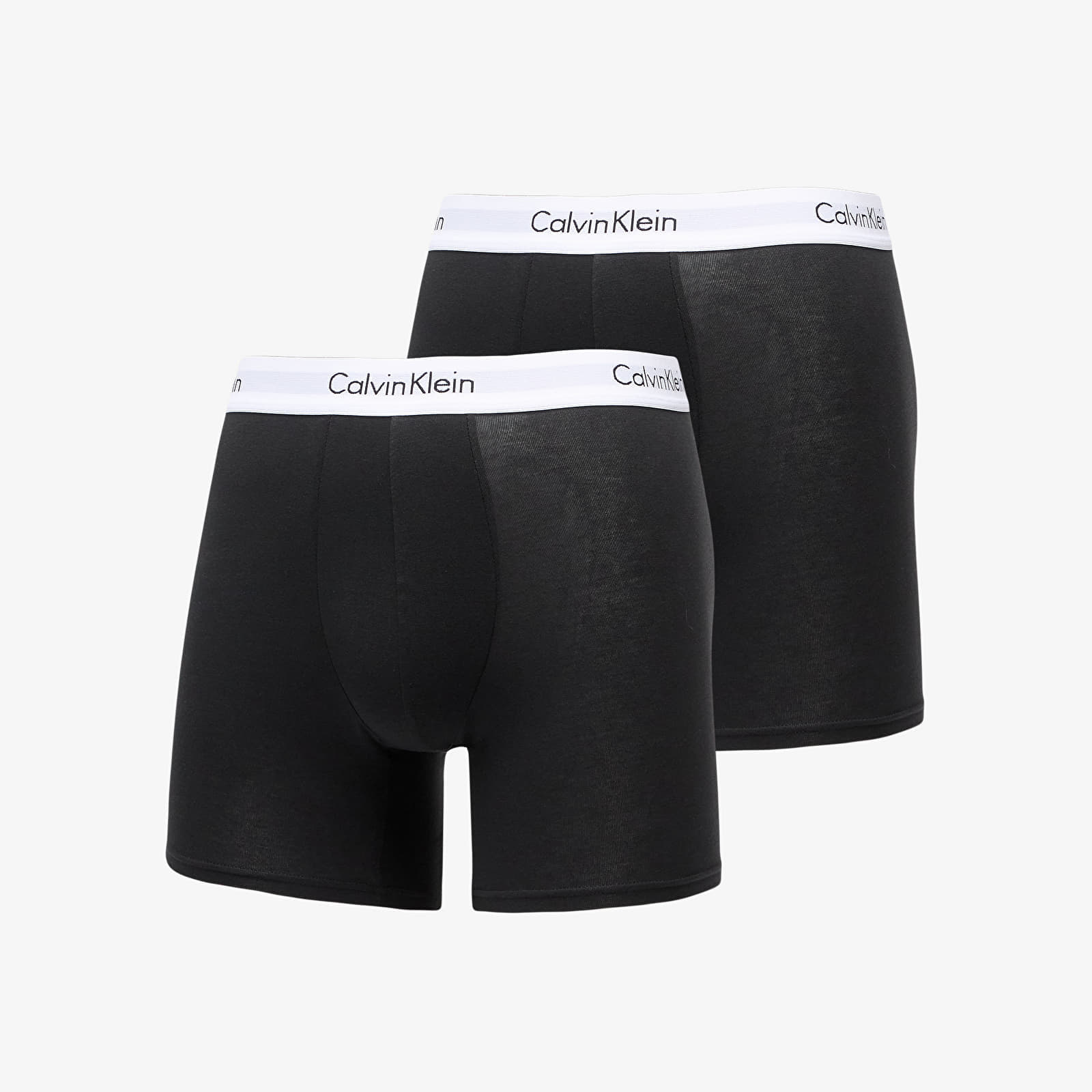 Calvin Klein 2 Pack Boxer Briefs Black S