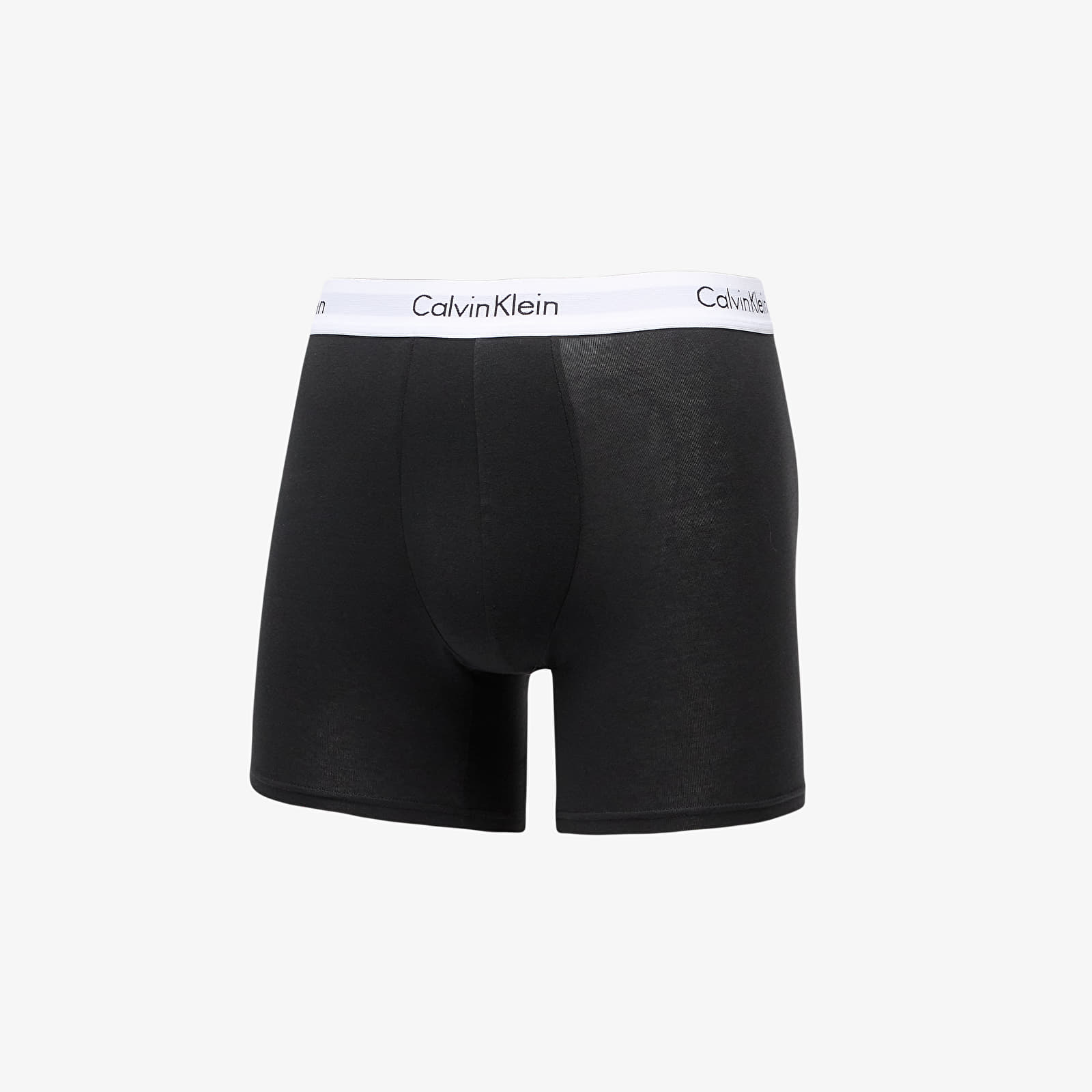 Biancheria da uomo Calvin Klein 2 Pack Boxer Briefs Black