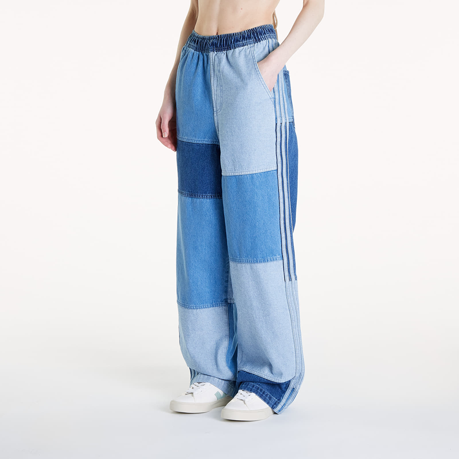Jeans adidas x KSENIASCHNAIDER Patchwork Jeans Light Denim
