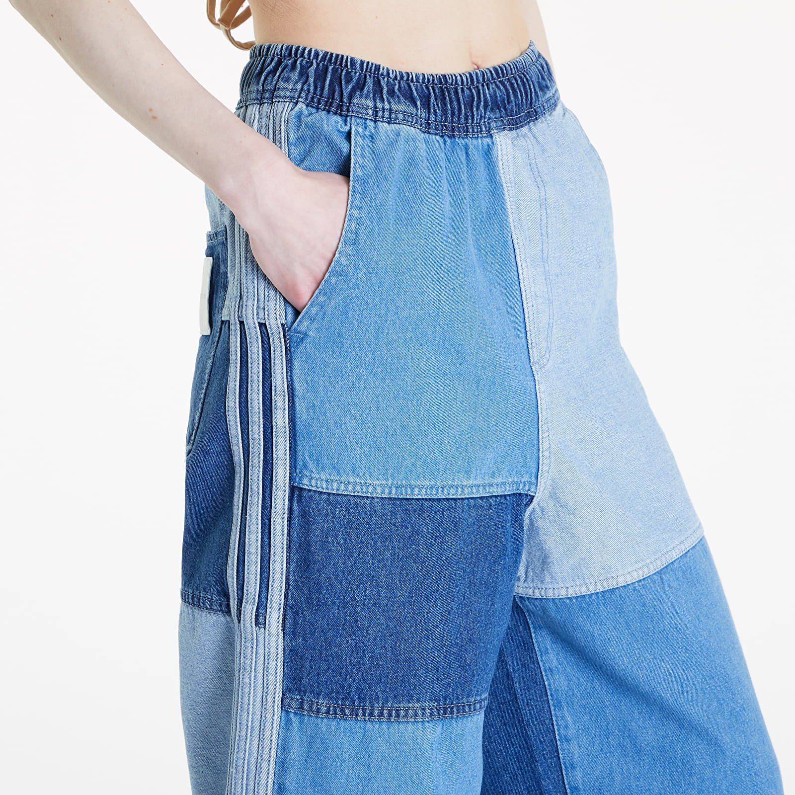 Jeans adidas x KSENIASCHNAIDER Patchwork Jeans Light Denim