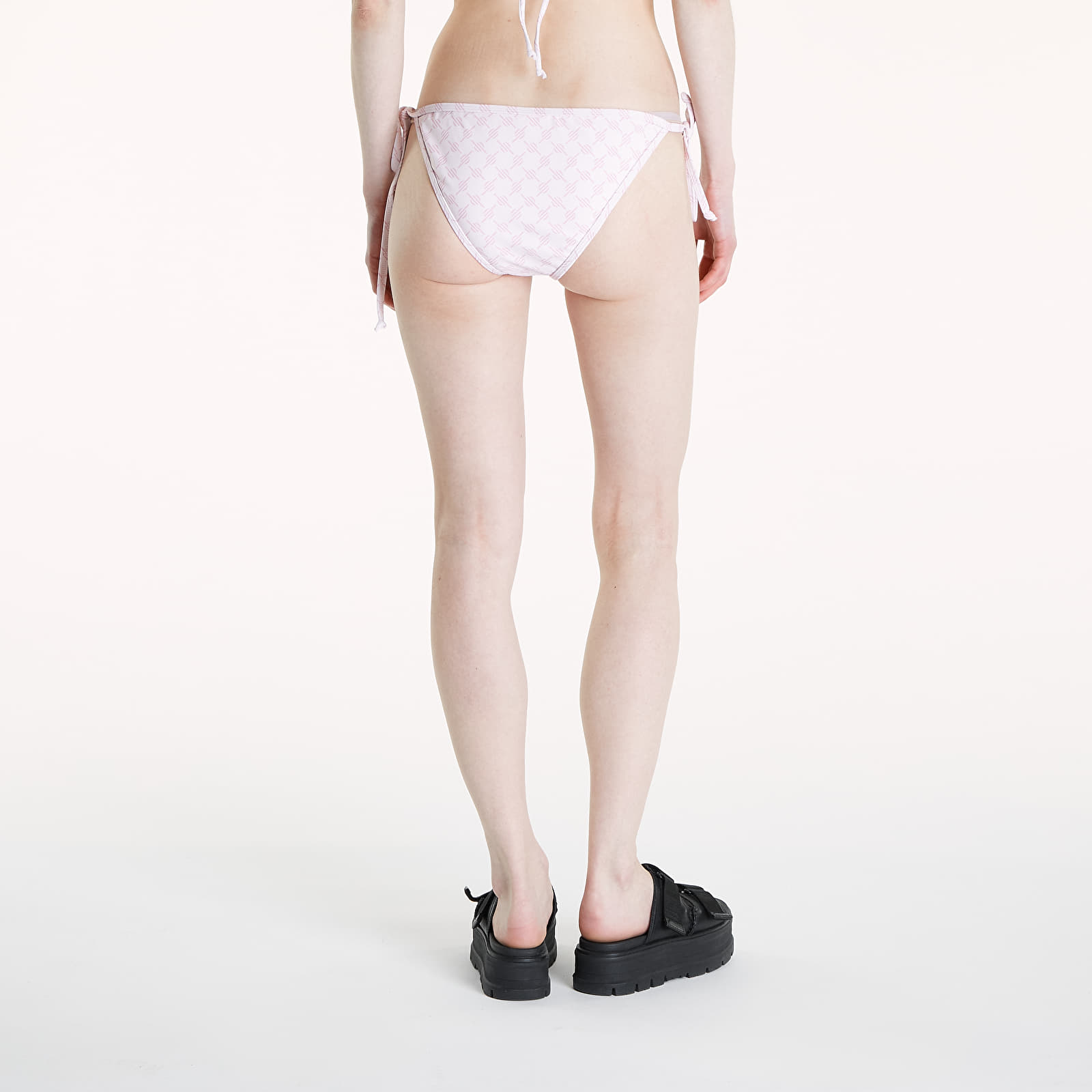 Stroje kąpielowe Daily Paper Reya Monogram Bikini Bottom Ice Pink