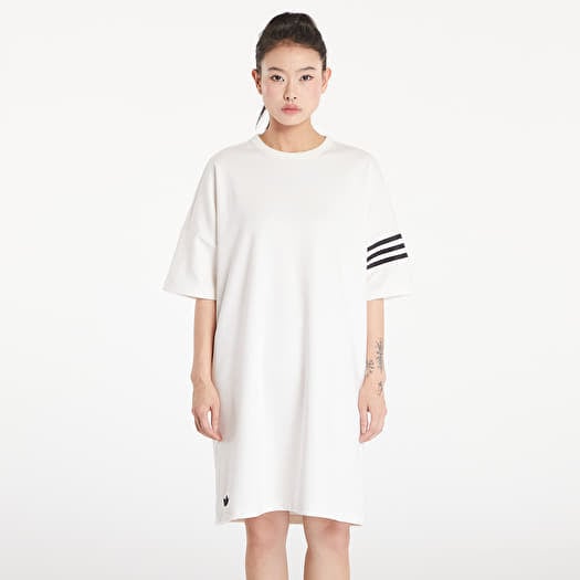 Adidas white dress best sale
