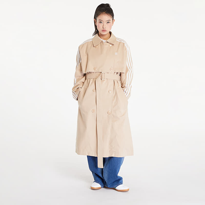 adidas Trench Coat Twill Magic Beige | Footshop