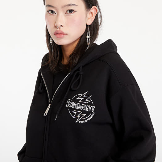 Hoodies and sweatshirts Carhartt WIP Hooded Ablaze Jacket UNISEX Black Wax Footshop