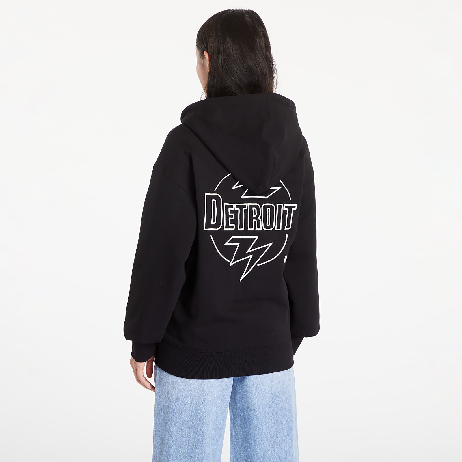 Mikiny Carhartt WIP Hooded Ablaze Jacket UNISEX Black/ Wax
