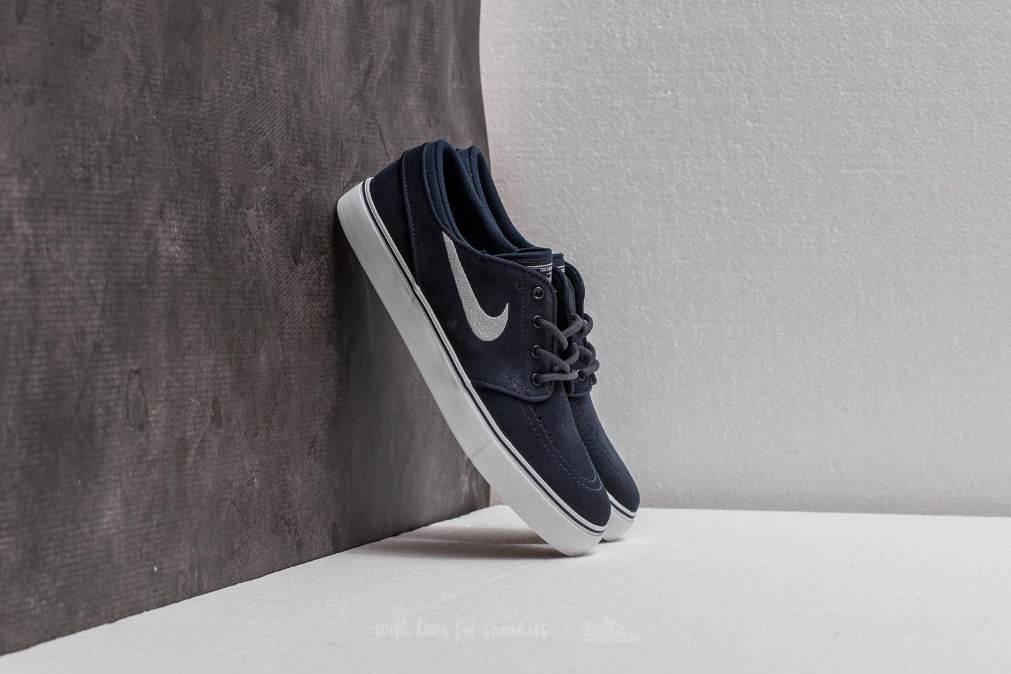 Dámské tenisky a boty Nike Stefan Janoski (GS) Obsidian/ Wolf Grey- White