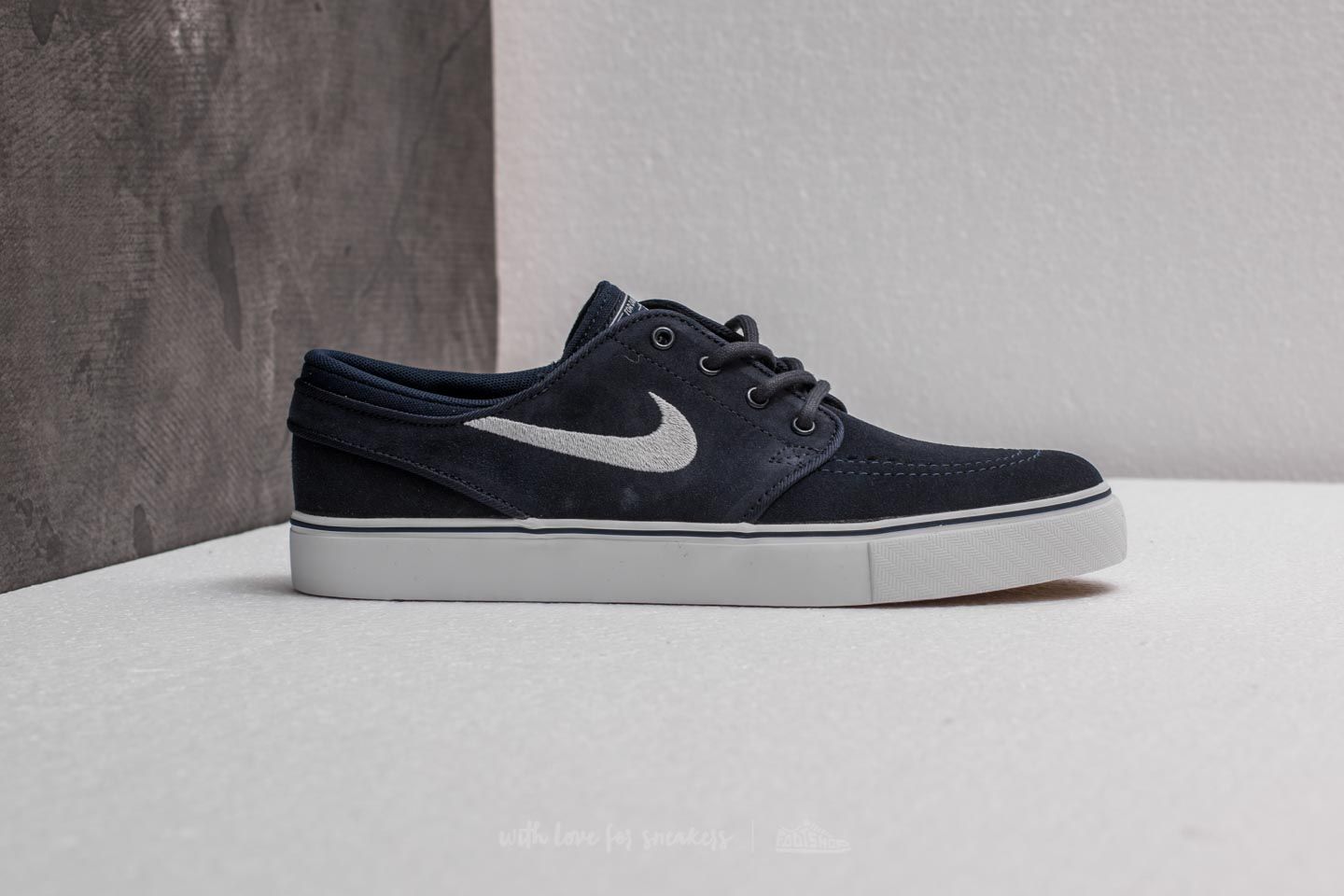 Dámské tenisky a boty Nike Stefan Janoski (GS) Obsidian/ Wolf Grey- White