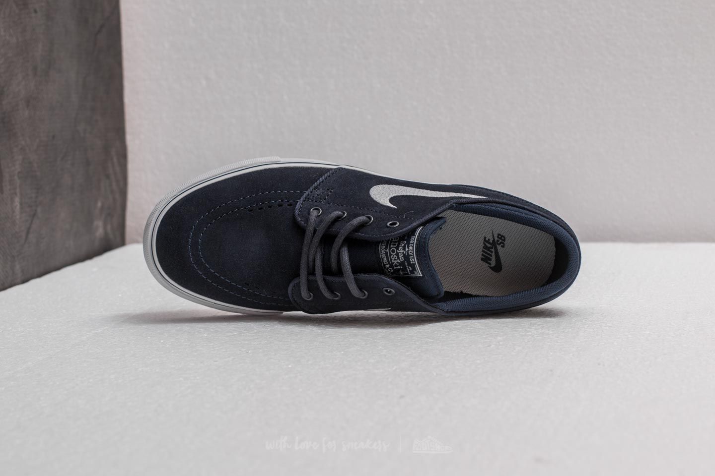 Dámské tenisky a boty Nike Stefan Janoski (GS) Obsidian/ Wolf Grey- White
