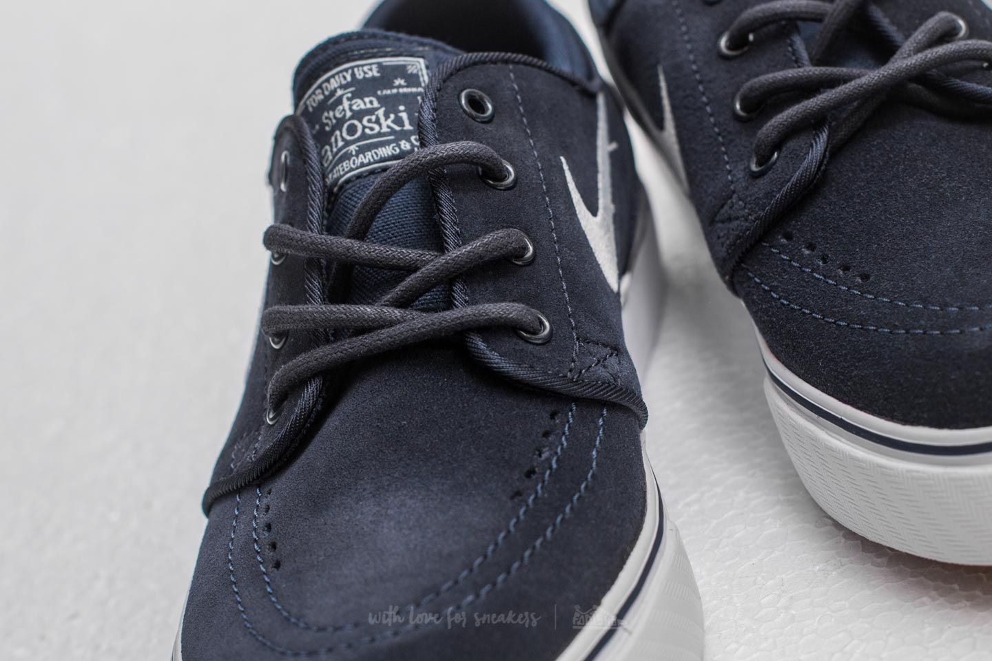 Dámské tenisky a boty Nike Stefan Janoski (GS) Obsidian/ Wolf Grey- White