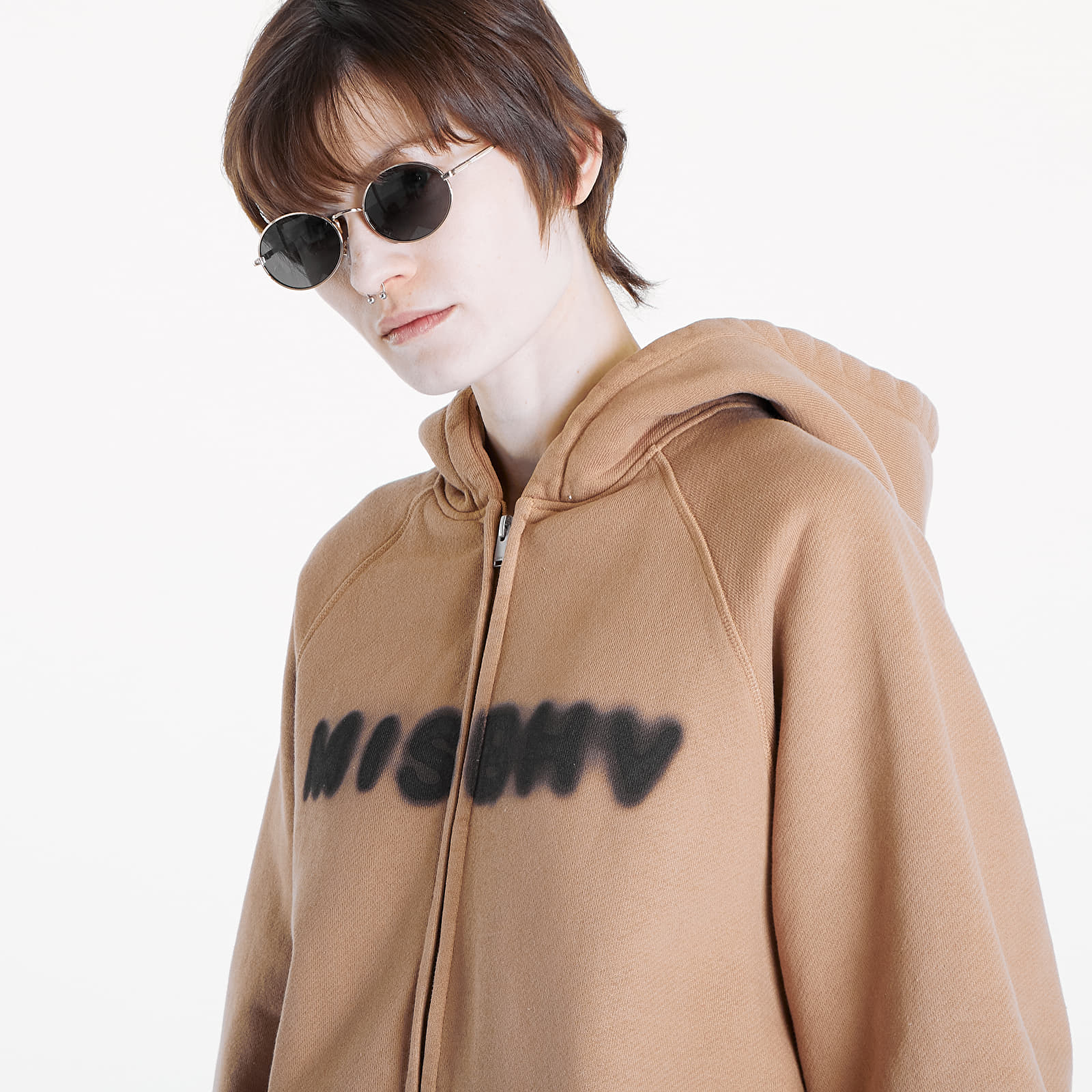Sudaderas MISBHV Community Zipped Hoodie UNISEX Vintage Brown