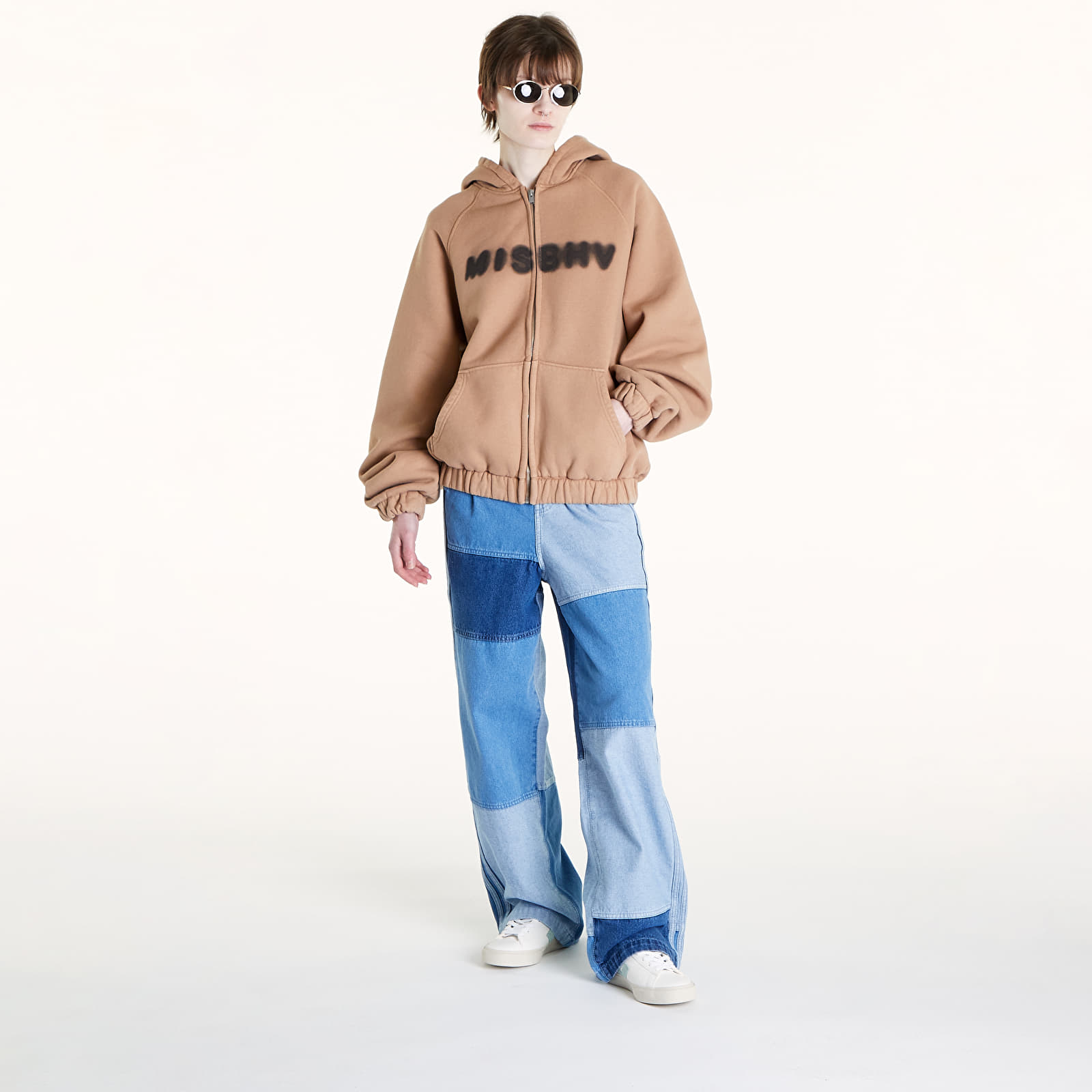 Sudaderas MISBHV Community Zipped Hoodie UNISEX Vintage Brown