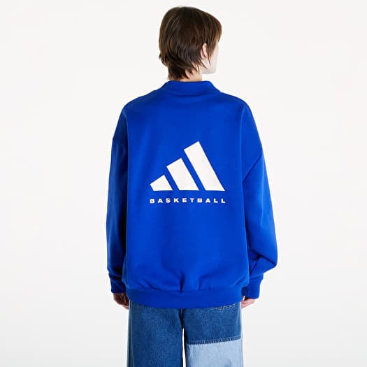 adidas One Fleece Basketball Crewneck Sweatshirt UNISEX