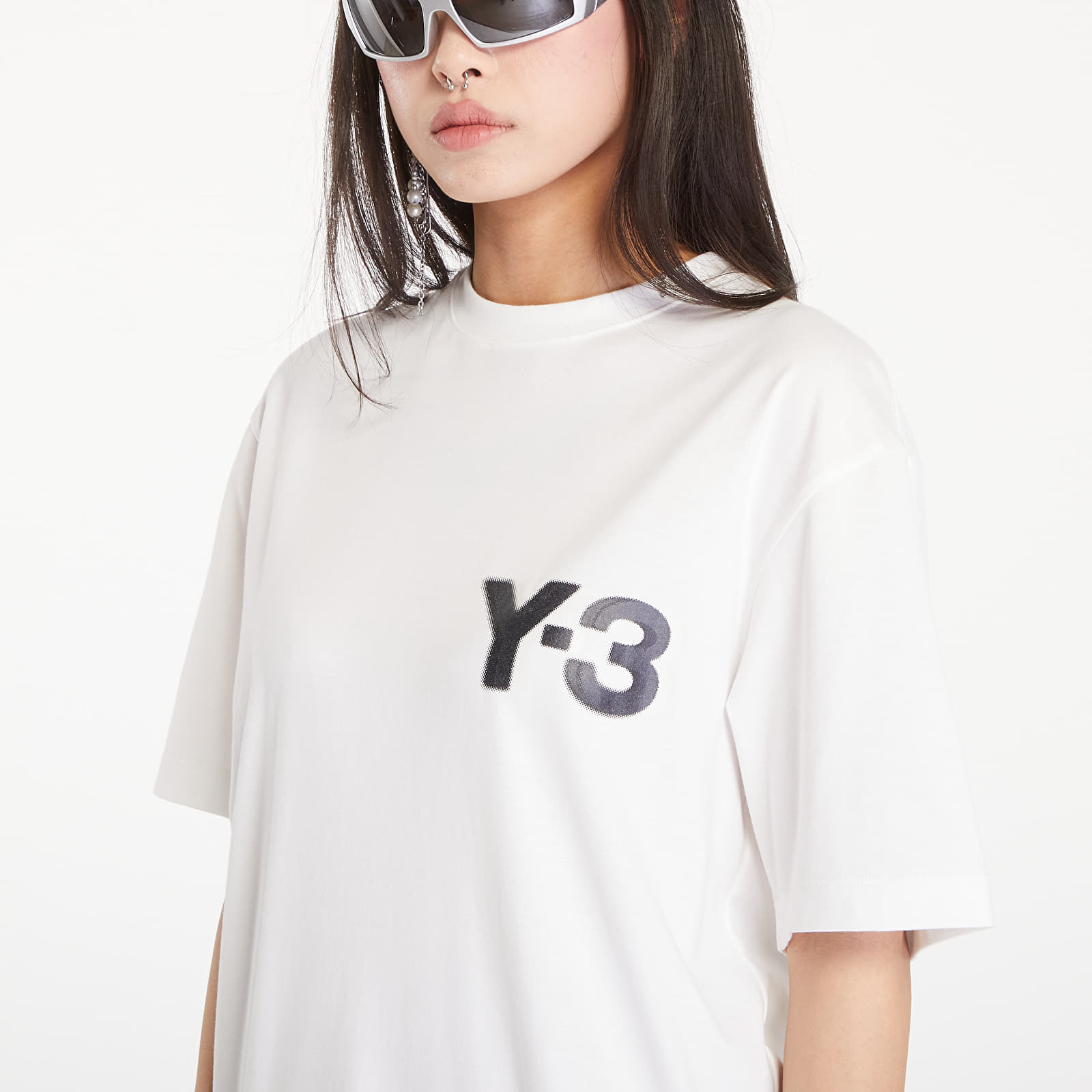  Μπλούζες Y-3 Logo Short Sleeve Tee UNISEX Core White