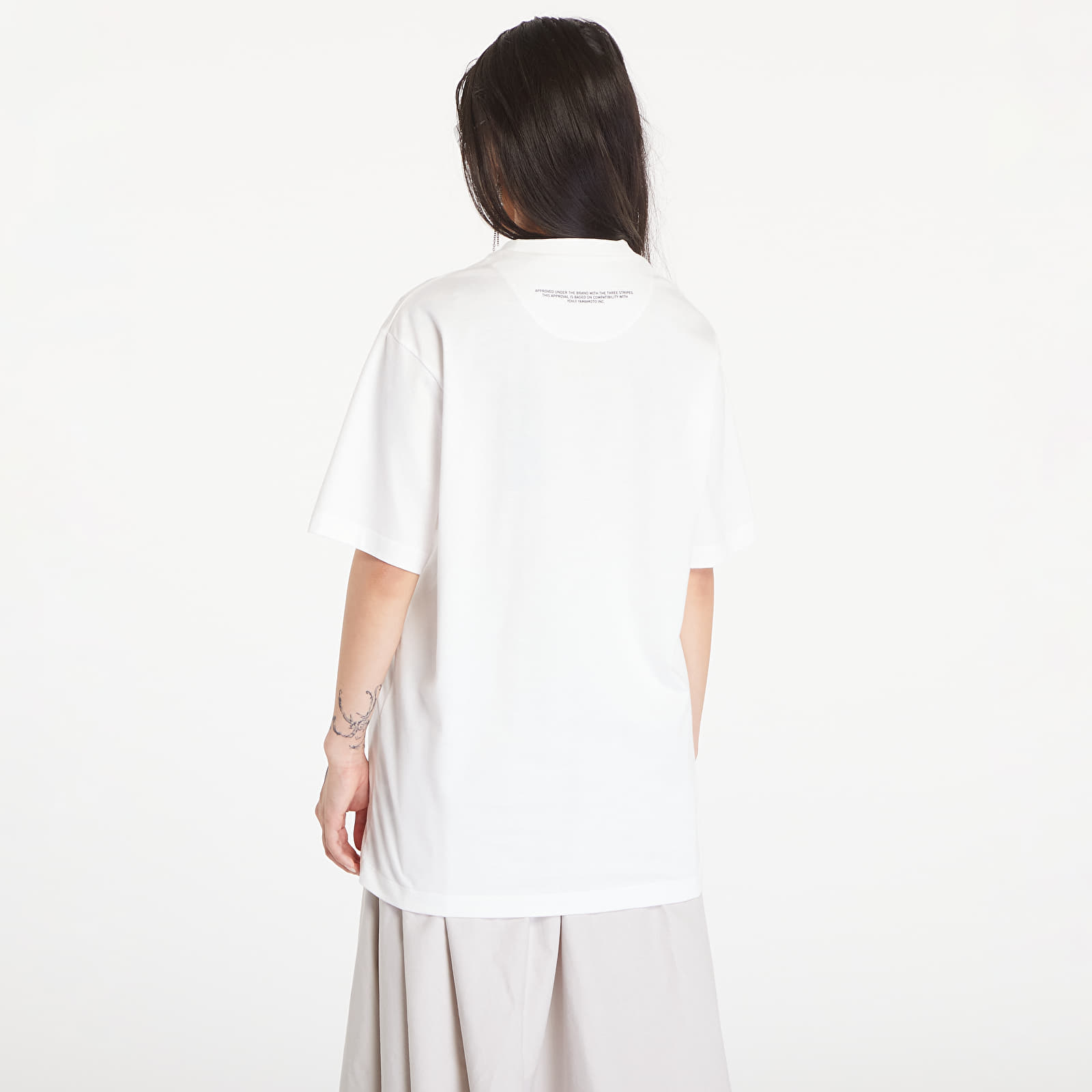   Μπλούζες Y-3 Logo Short Sleeve Tee UNISEX Core White